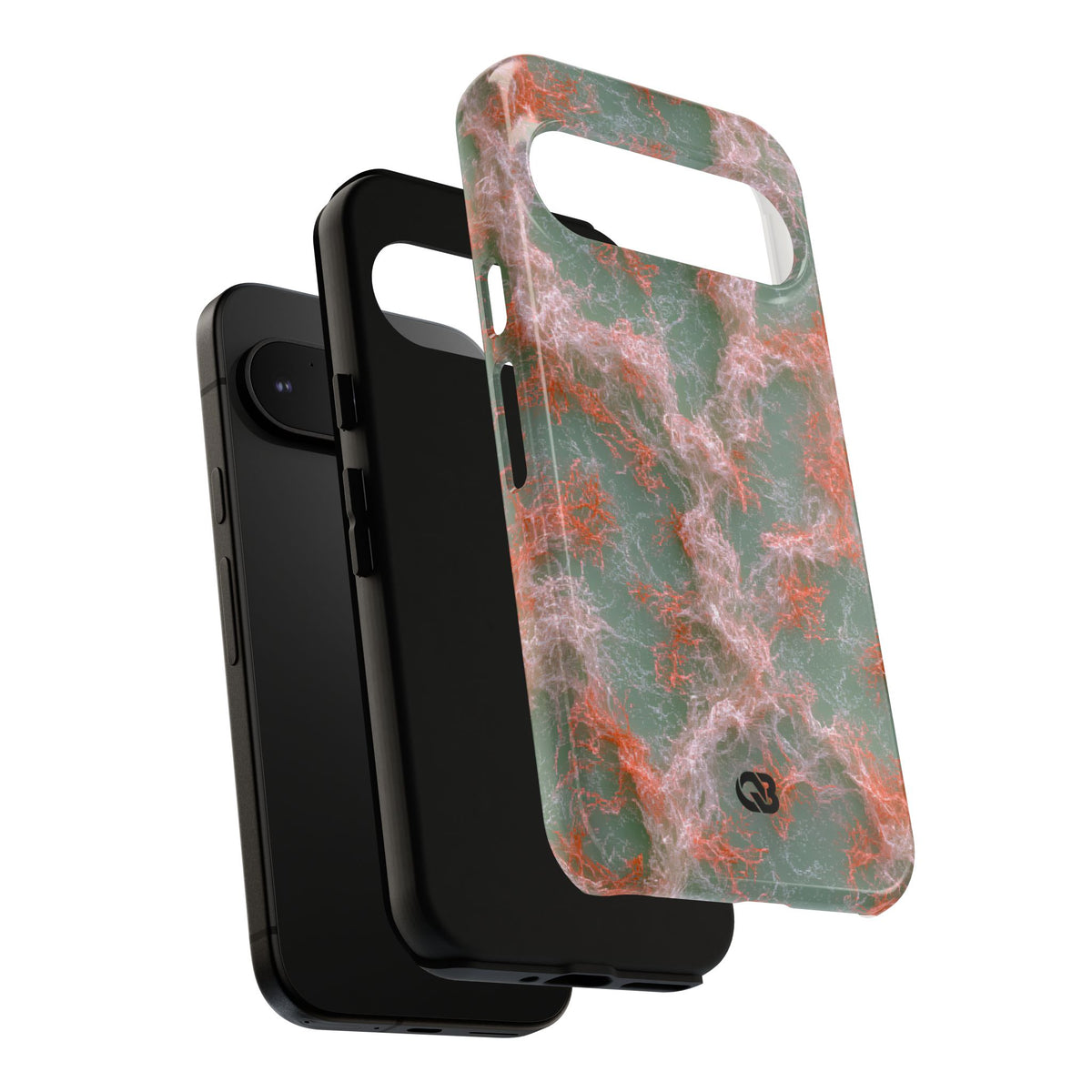 Coral Pixel Matrix · Tough Phone Case for Pixel · Green