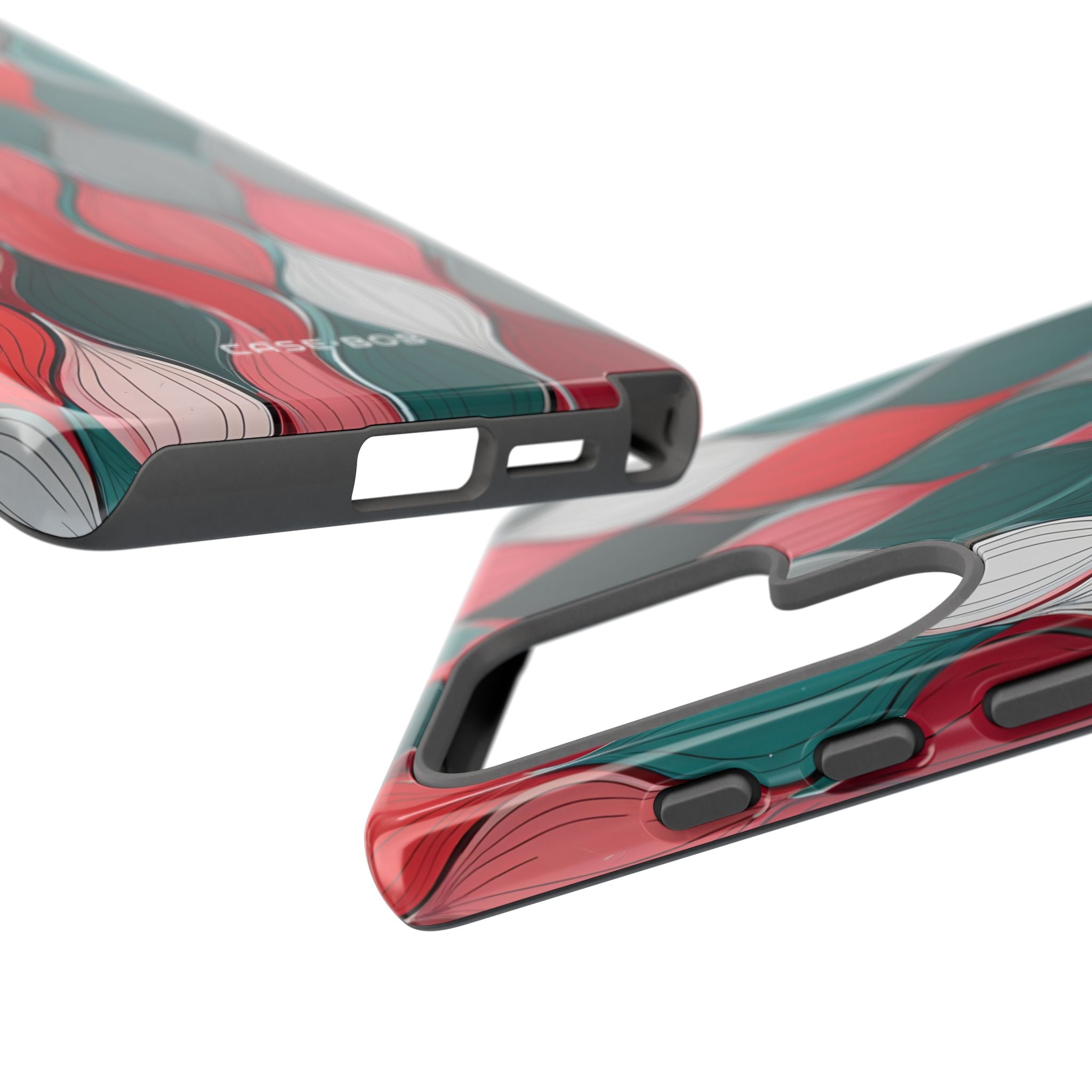 Blattkaskade Teal Samsung S25 Ultra Case - Tough