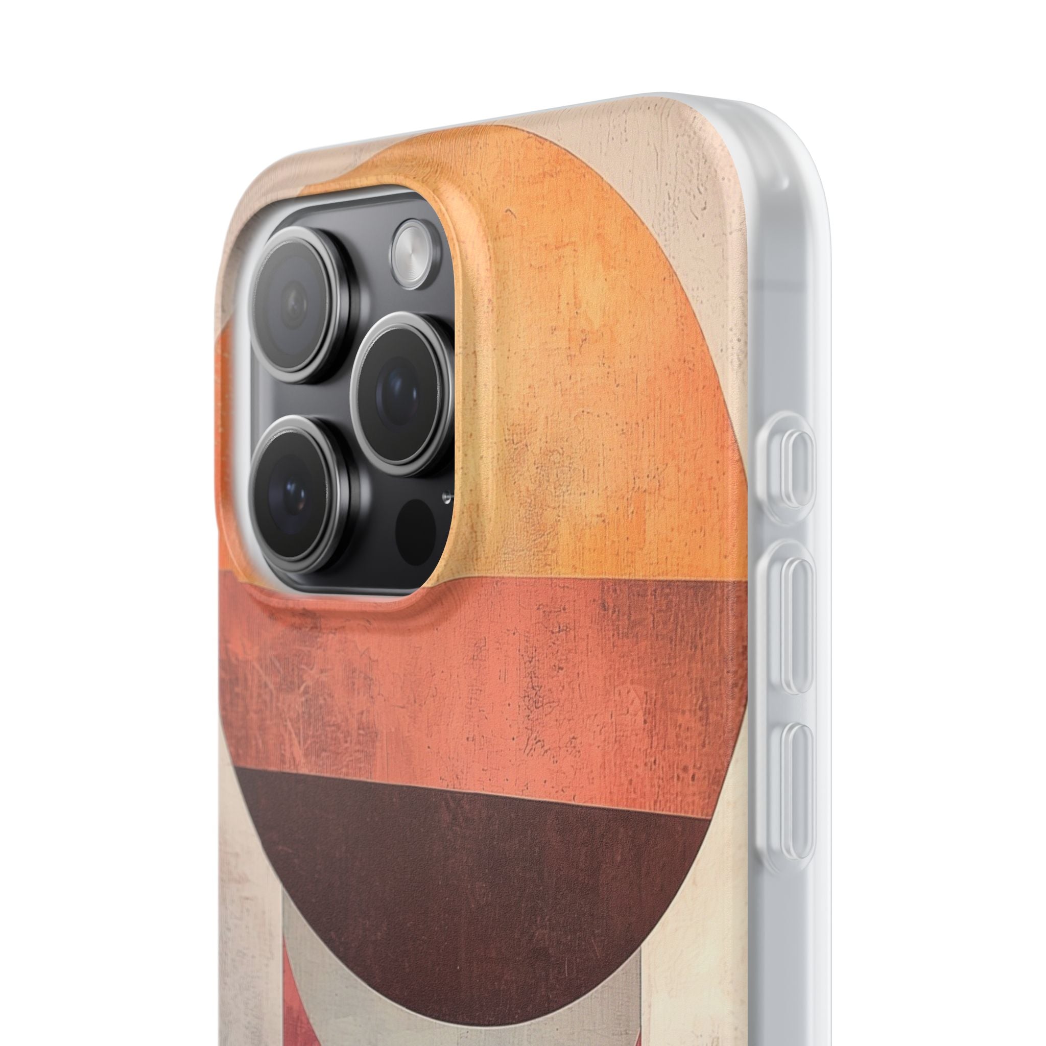 Sunset Orb iPhone 15 Pro Max Case - Soft