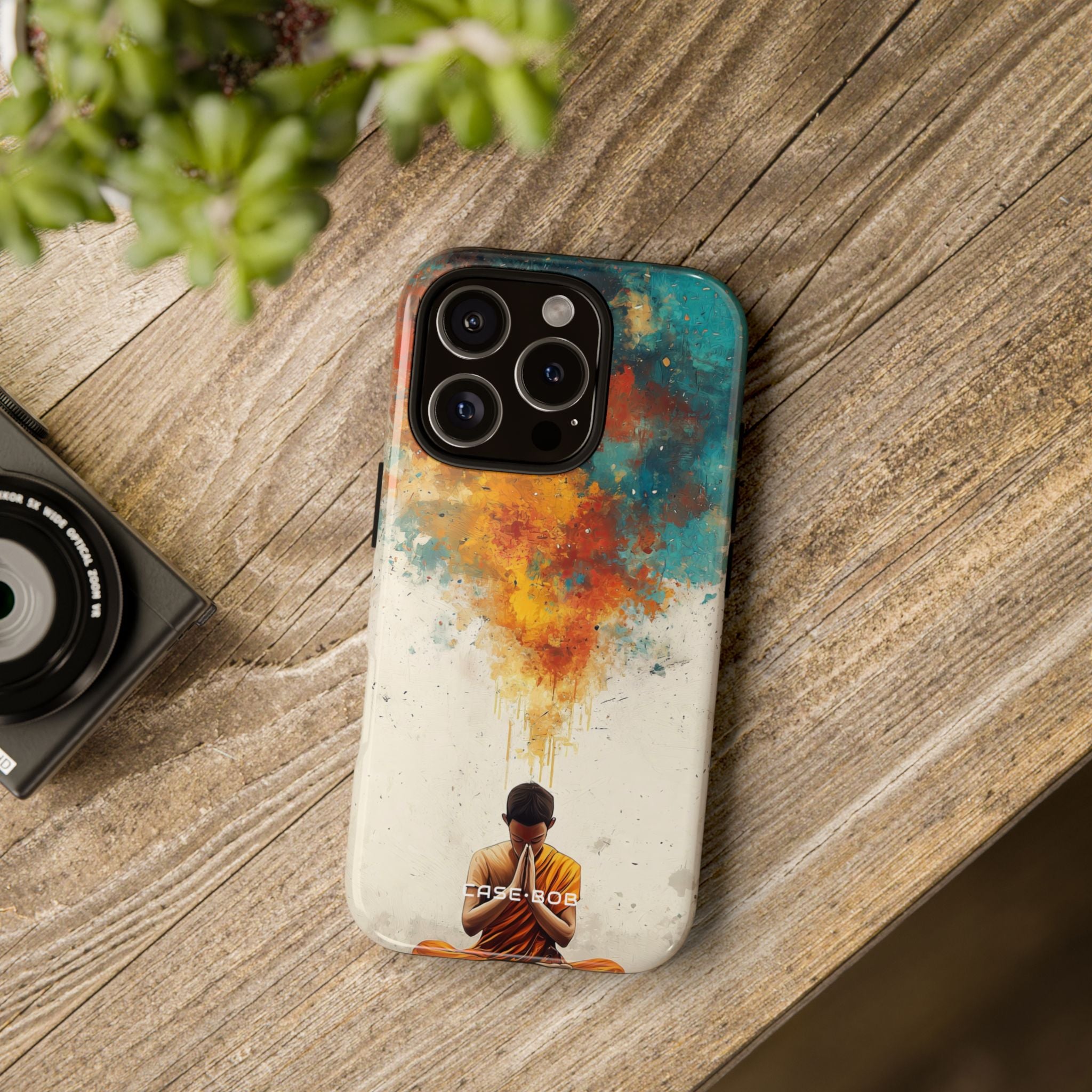 Monk Serenity iPhone 16 Pro Case - Tough