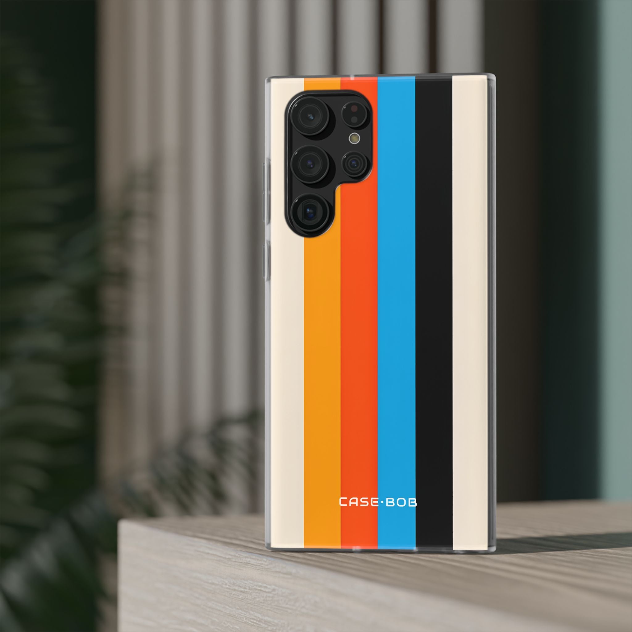 Lebendige Streifen Harmonie Samsung S22 Ultra Case - Soft