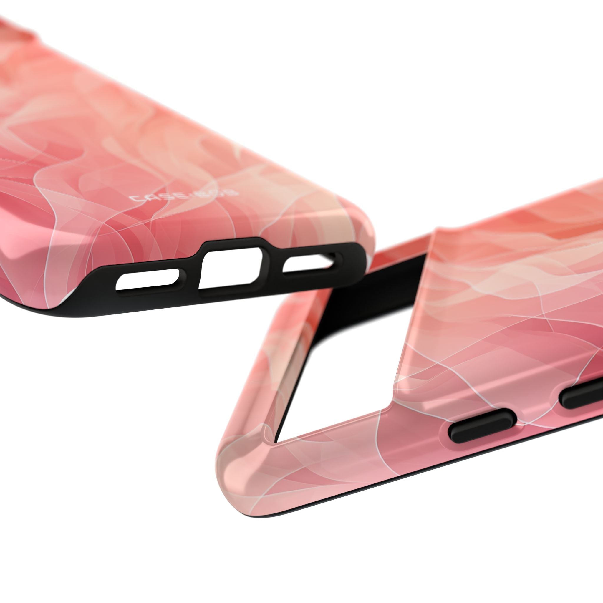 Peach Wave Drift Google Pixel 8 Case - Tough