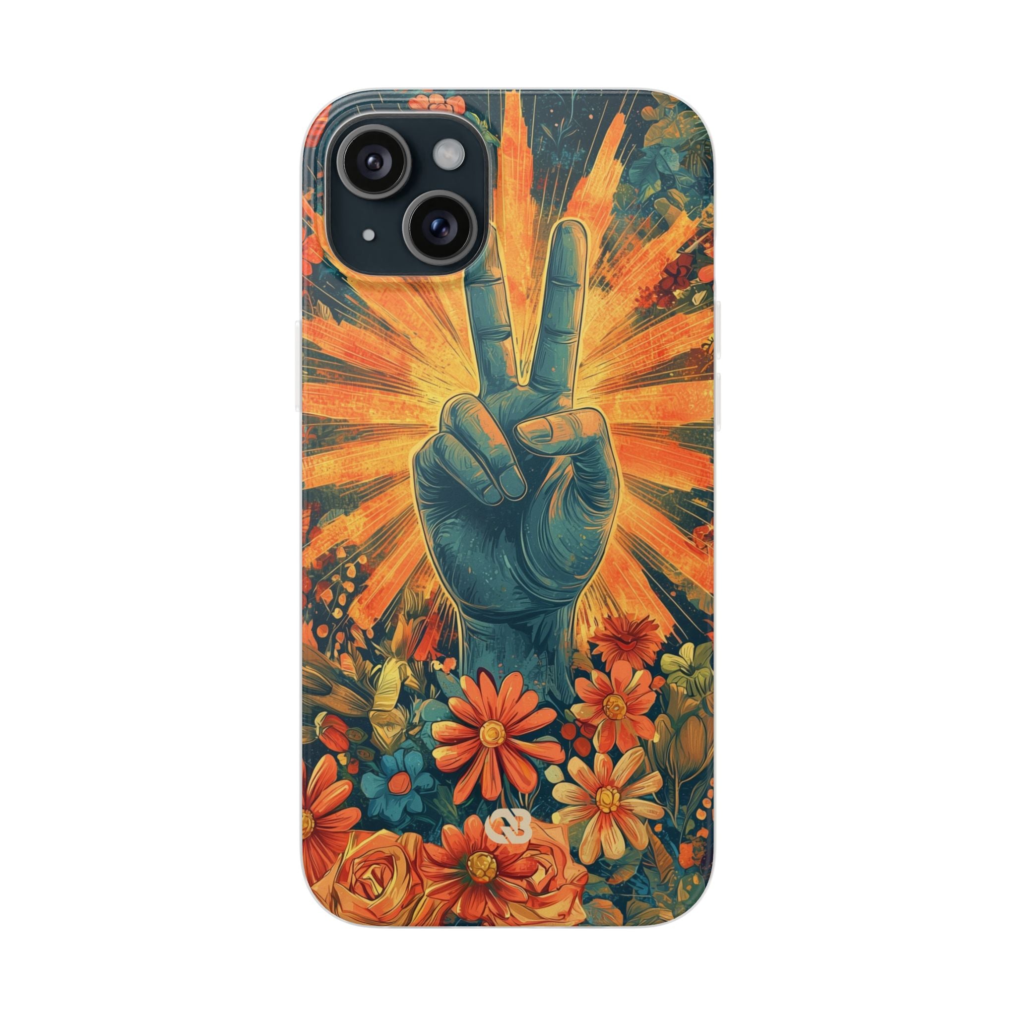 Radiant Peace Bloom · Soft Phone Case for iPhone