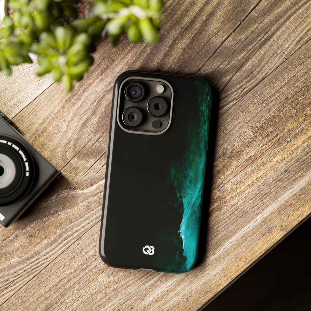 Luminous Plume · Tough Phone Case for iPhone · Teal