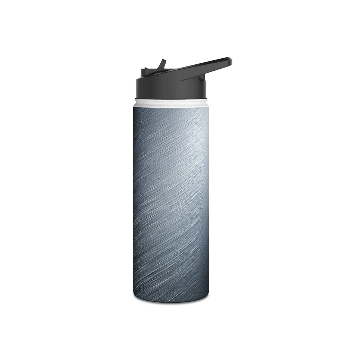 Brushed Obsidian Steel · Insulated Water Bottle · Grey