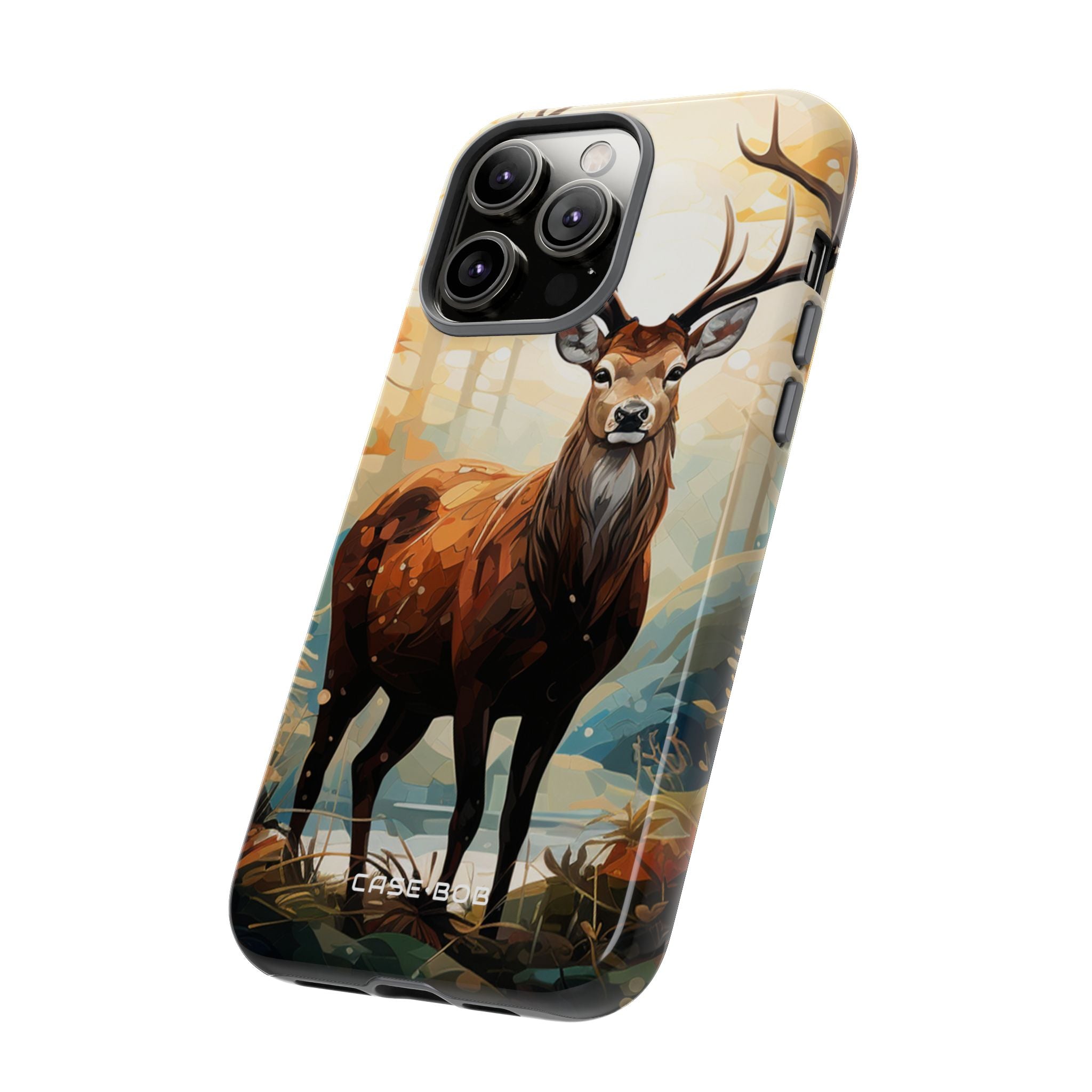 Glowing Stag iPhone 14 Pro Max Case - Tough - CASE•BOB
