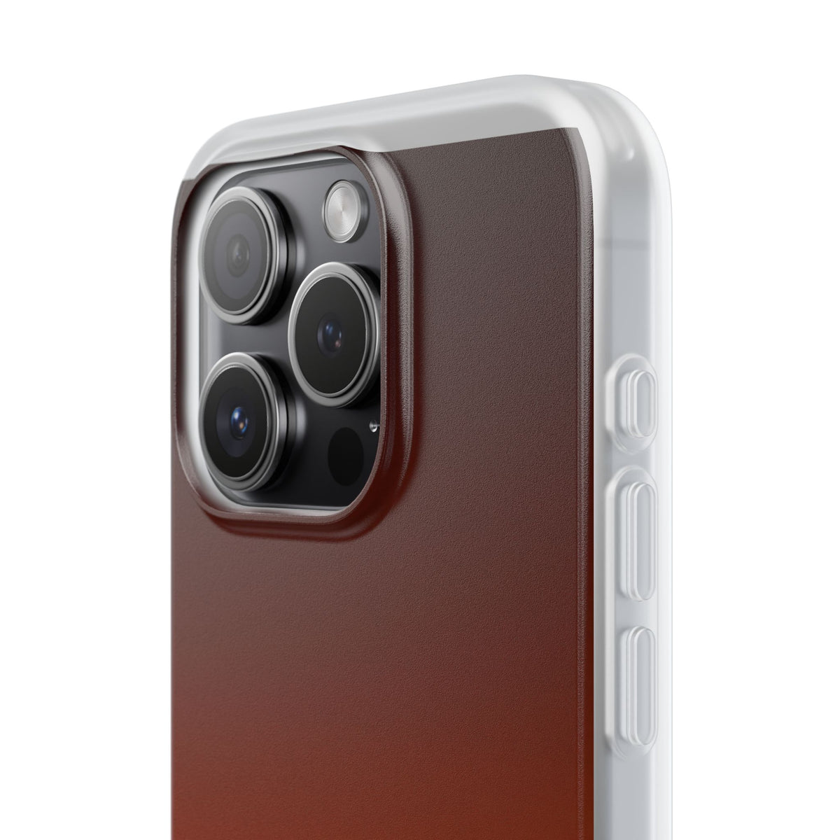 Burnt Amber Spectrum · Lite Phone Case for iPhone · Orange