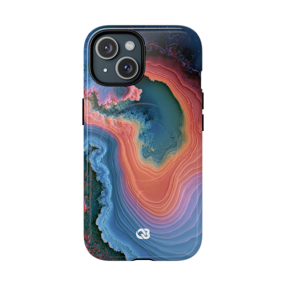 Luminous Resonance · Tough 2.0 Magnetic Phone Case for iPhone · Blue