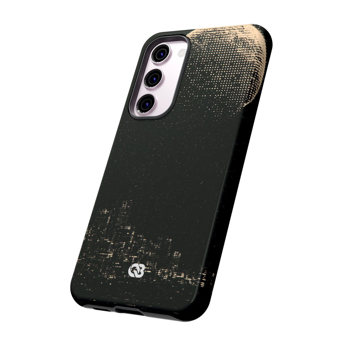 Lunar Metropolis Nocturne · Tough Phone Case for Samsung · Black