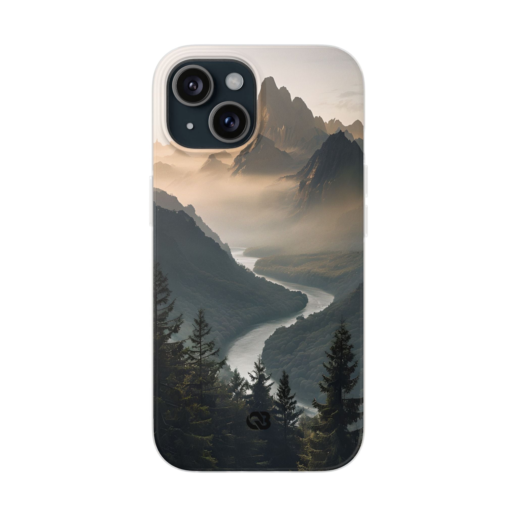Golden Summit Valley · Soft Phone Case for iPhone