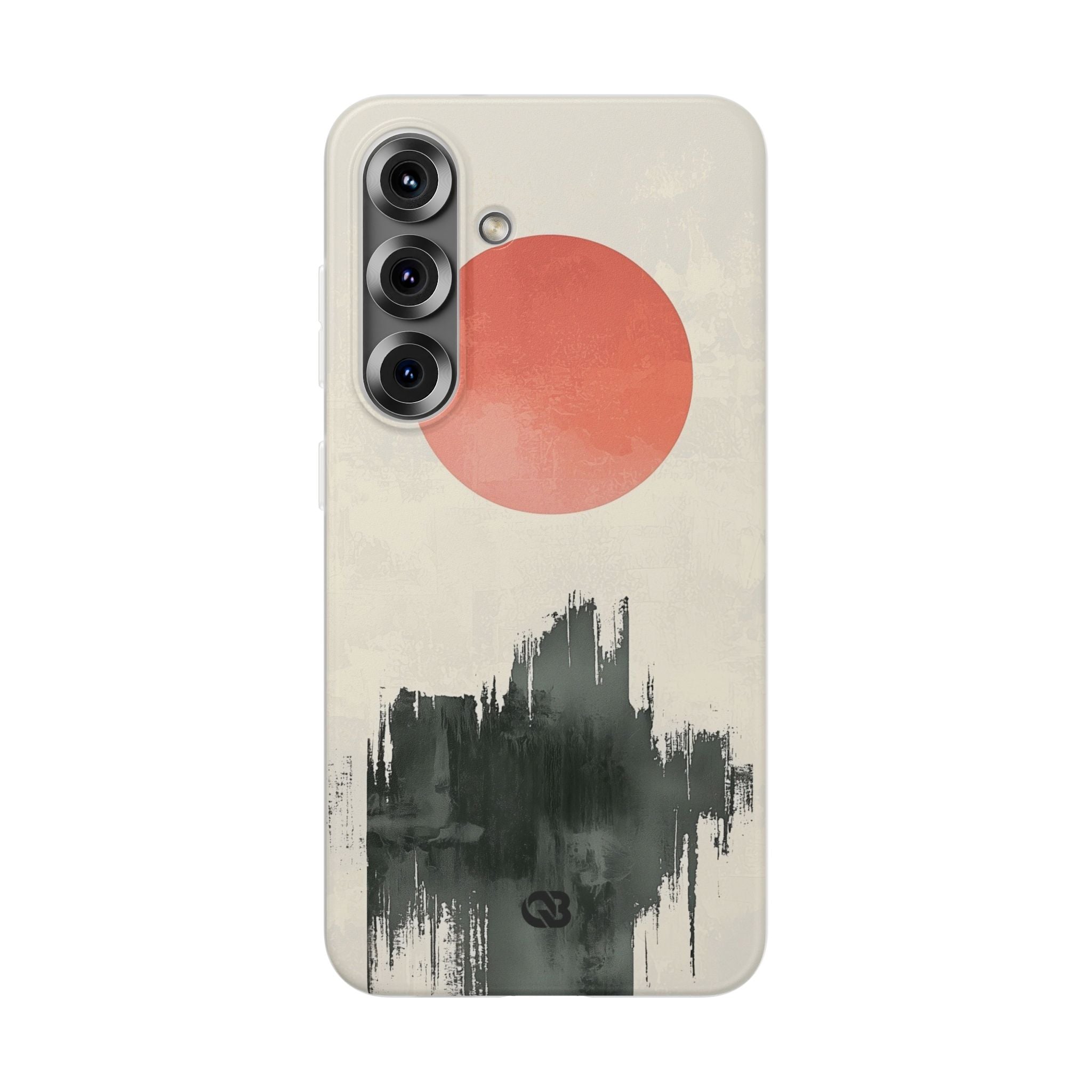 Crimson Sun Strokes · Soft Phone Case for Samsung