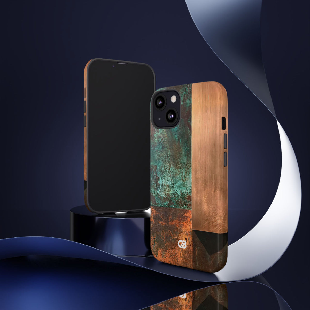 Oxidized Copper Patina · Tough Phone Case for iPhone · Green
