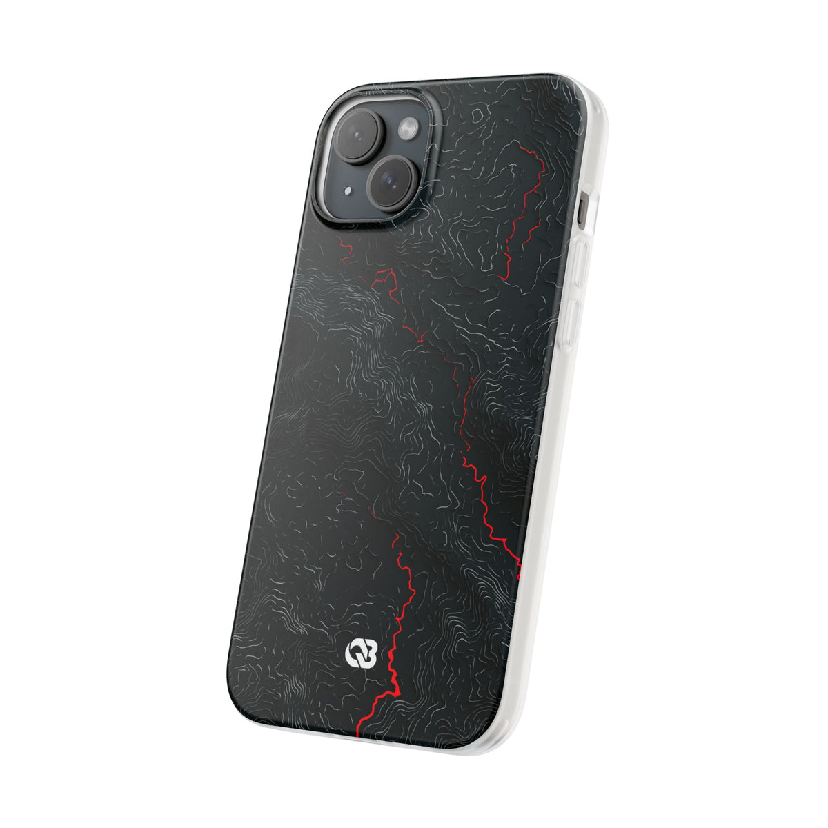 Crimson Rift · Lite Phone Case for iPhone · Black