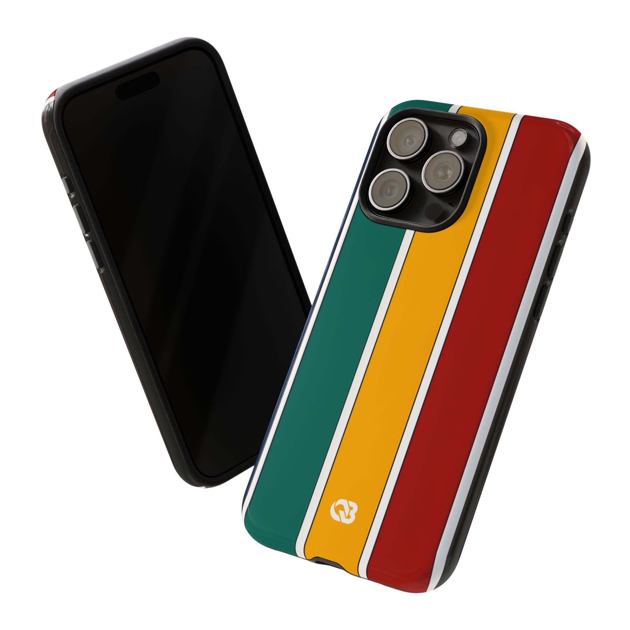 Retro Racing Bars · Tough Θήκη για iPhone