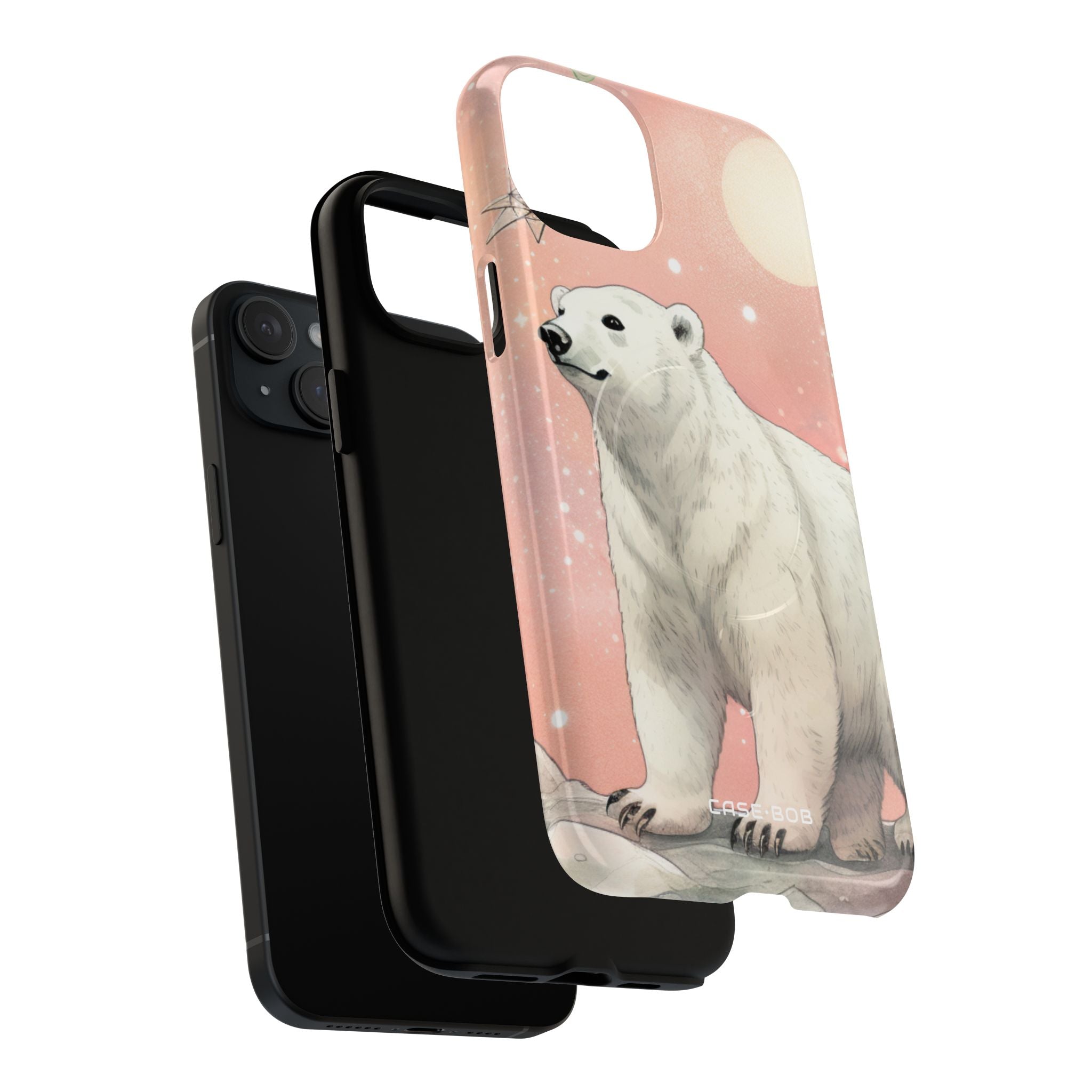 Polar Bear Dream iPhone 15 Plus Case - Tough+