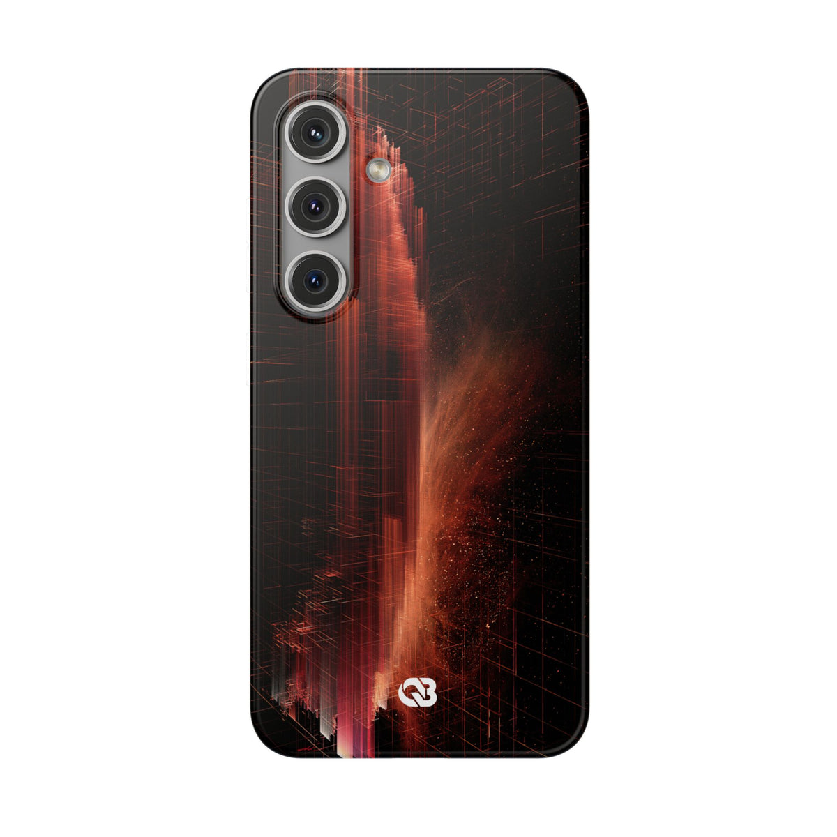 Luminous Monolith · Lite Phone Case for Samsung · Black