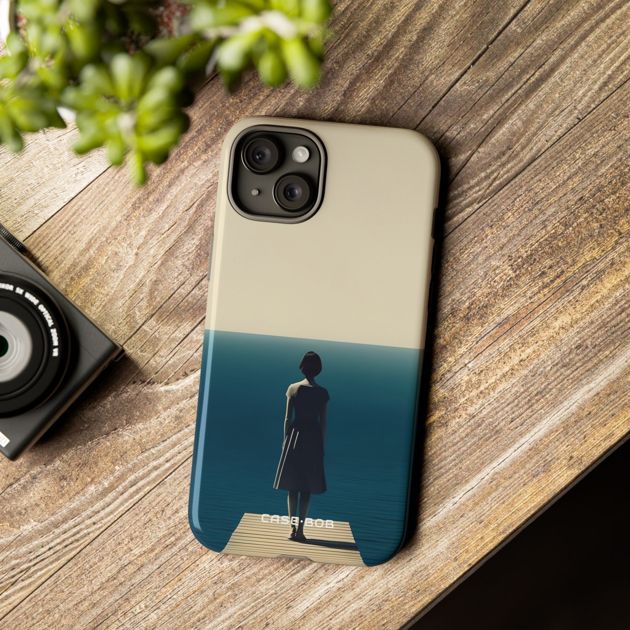 Pier Reflection iPhone 15 Plus Case - Tough