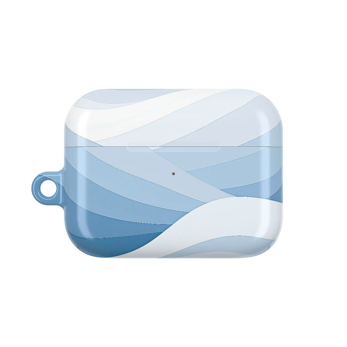Glacial Contour · Hard Case for AirPods & AirPods Pro · Blue