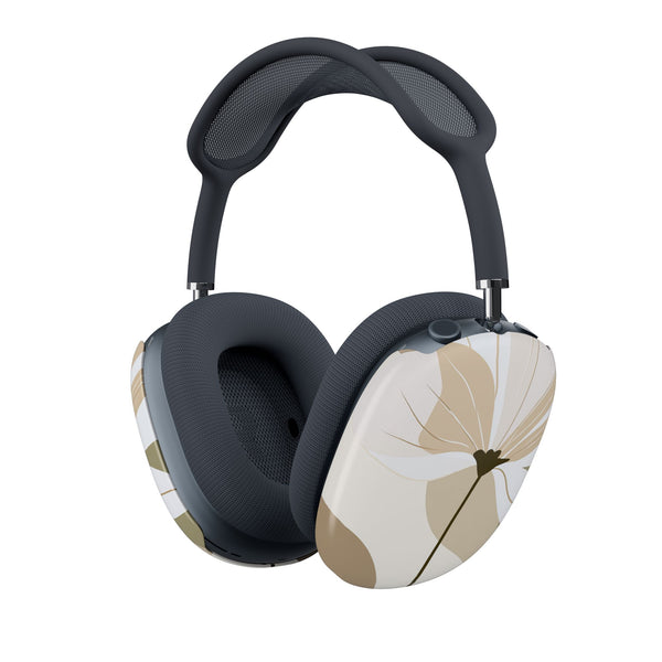 Soft Petal Bloom · Hard Case for AirPods Max · Beige