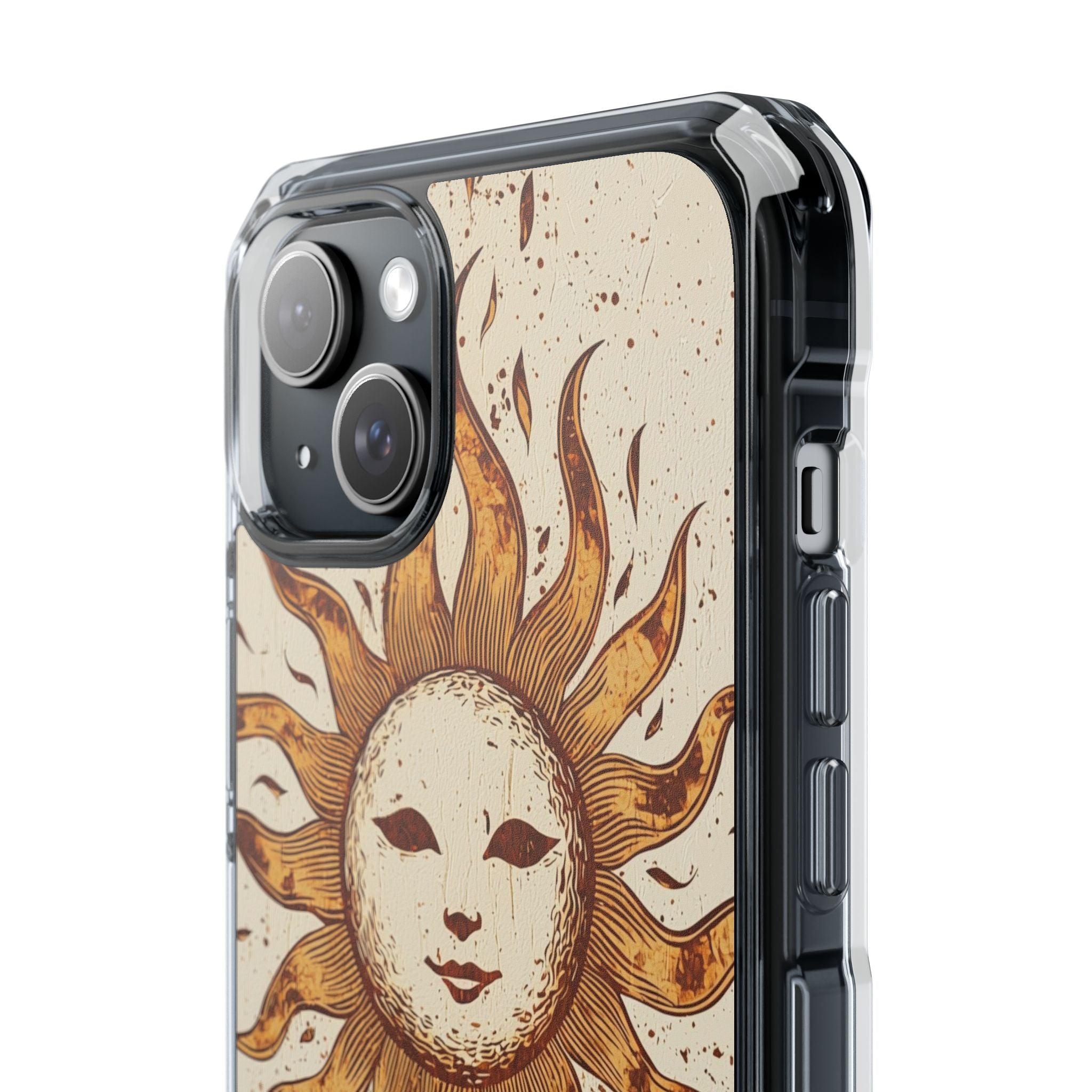 Rustic Solar Mask · Impact Phone Case for iPhone · Magsafe