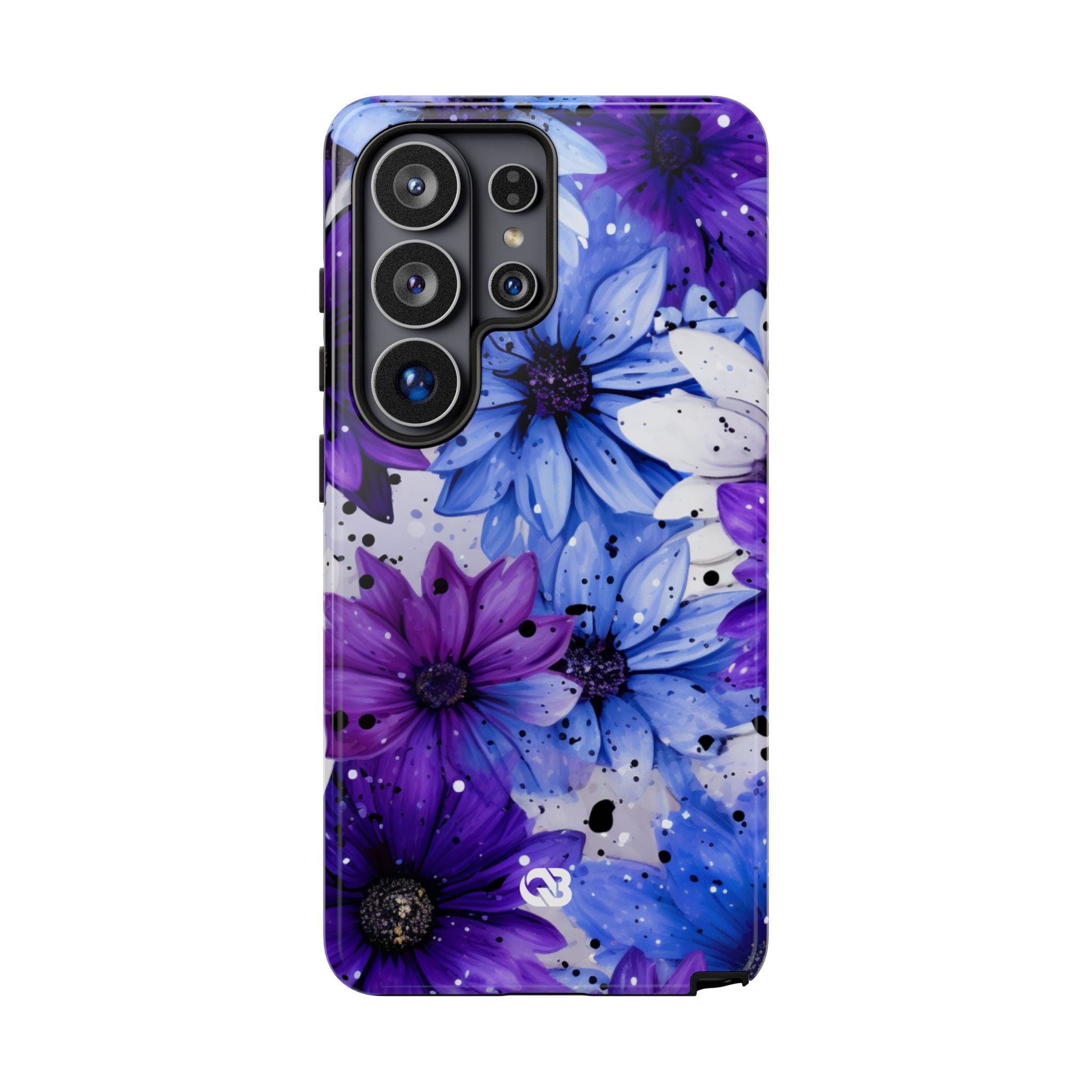Ink Splatter Blooms · Tough Coque de téléphone pour Samsung