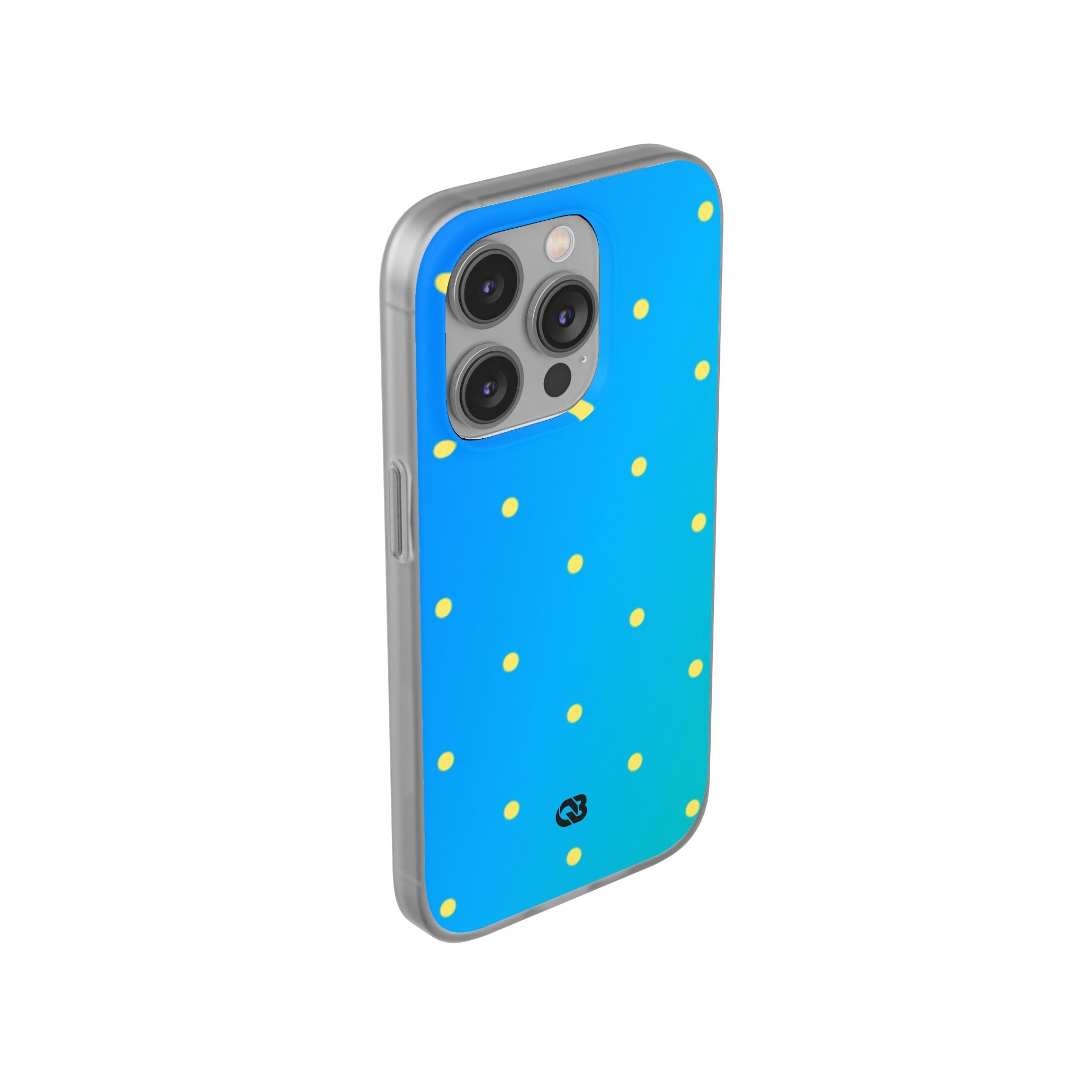 Cyan Sun Dots · Soft