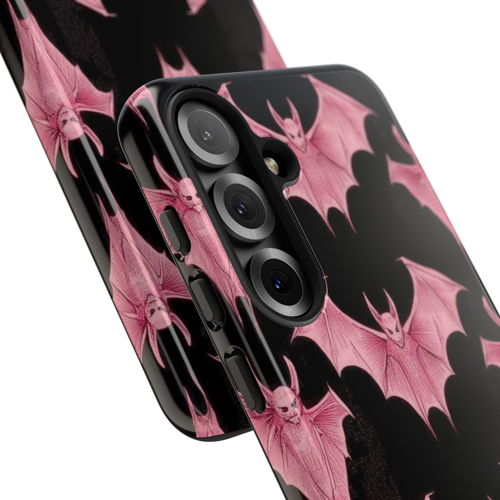 Pink Batwave Samsung S25 Case - Tough