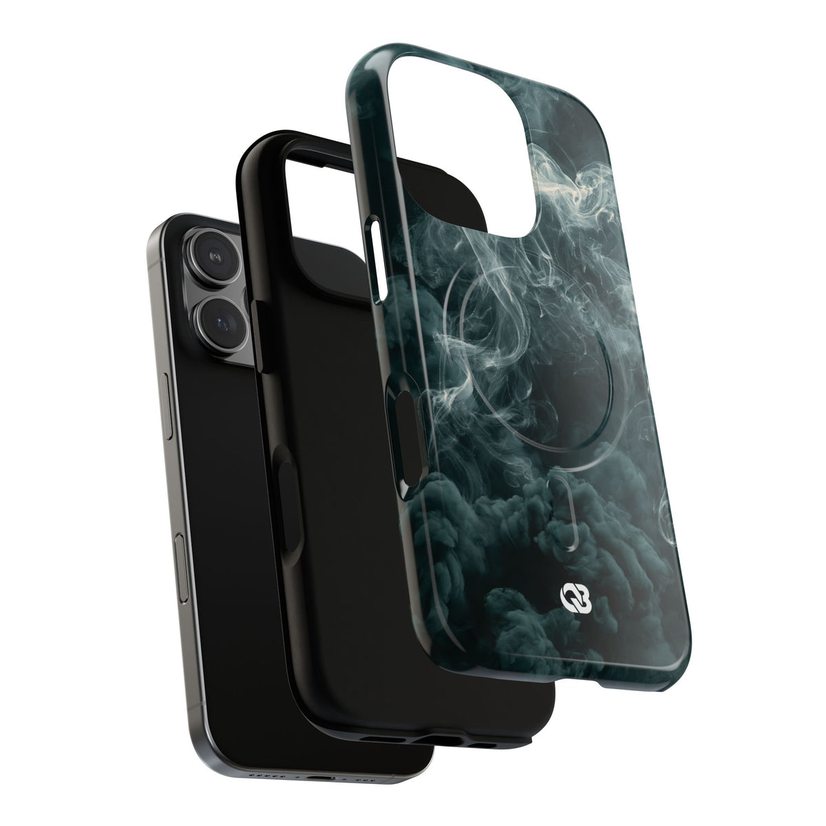 Luminescent Vapor Drift · Tough 2.0 Magnetic Phone Case for iPhone · Teal