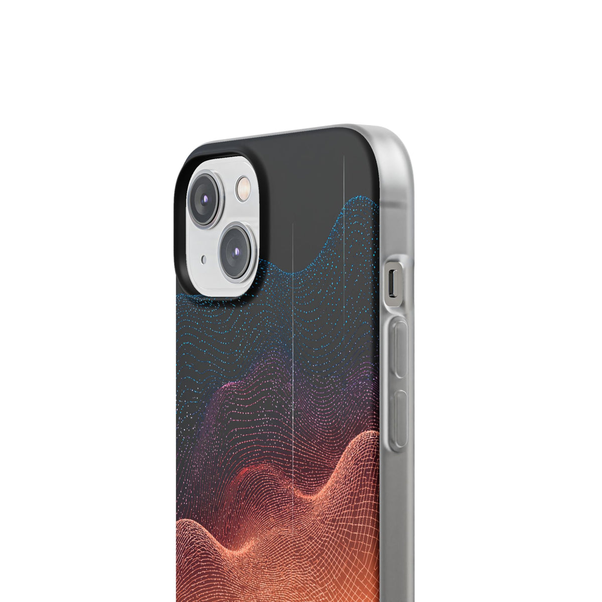 Spectral Elevation · Lite Phone Case for iPhone · Orange