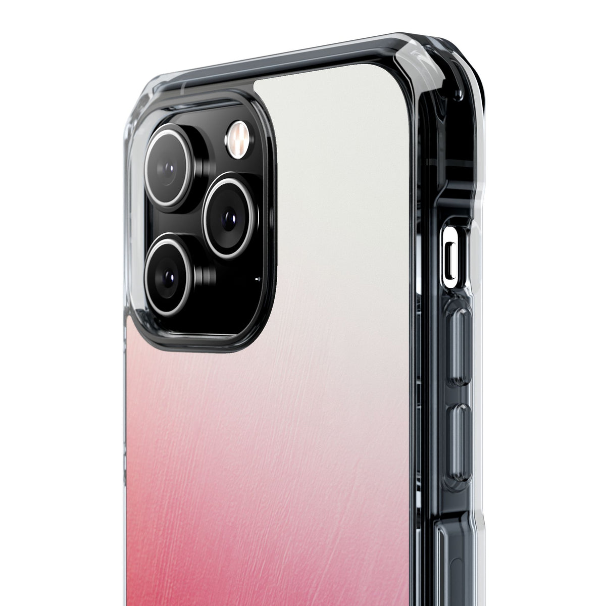 Rose Haze · Clear Impact Magnetic Phone Case for iPhone · Pink