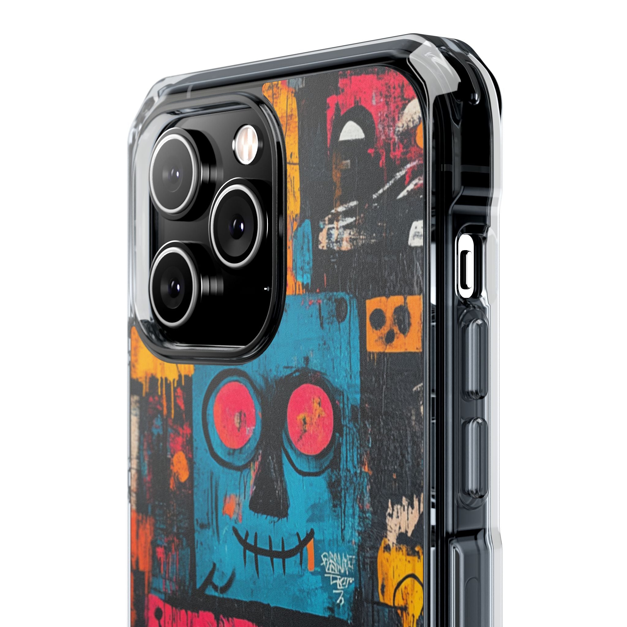 Blue Stitch Smile iPhone 14 Pro Max Case - Impact