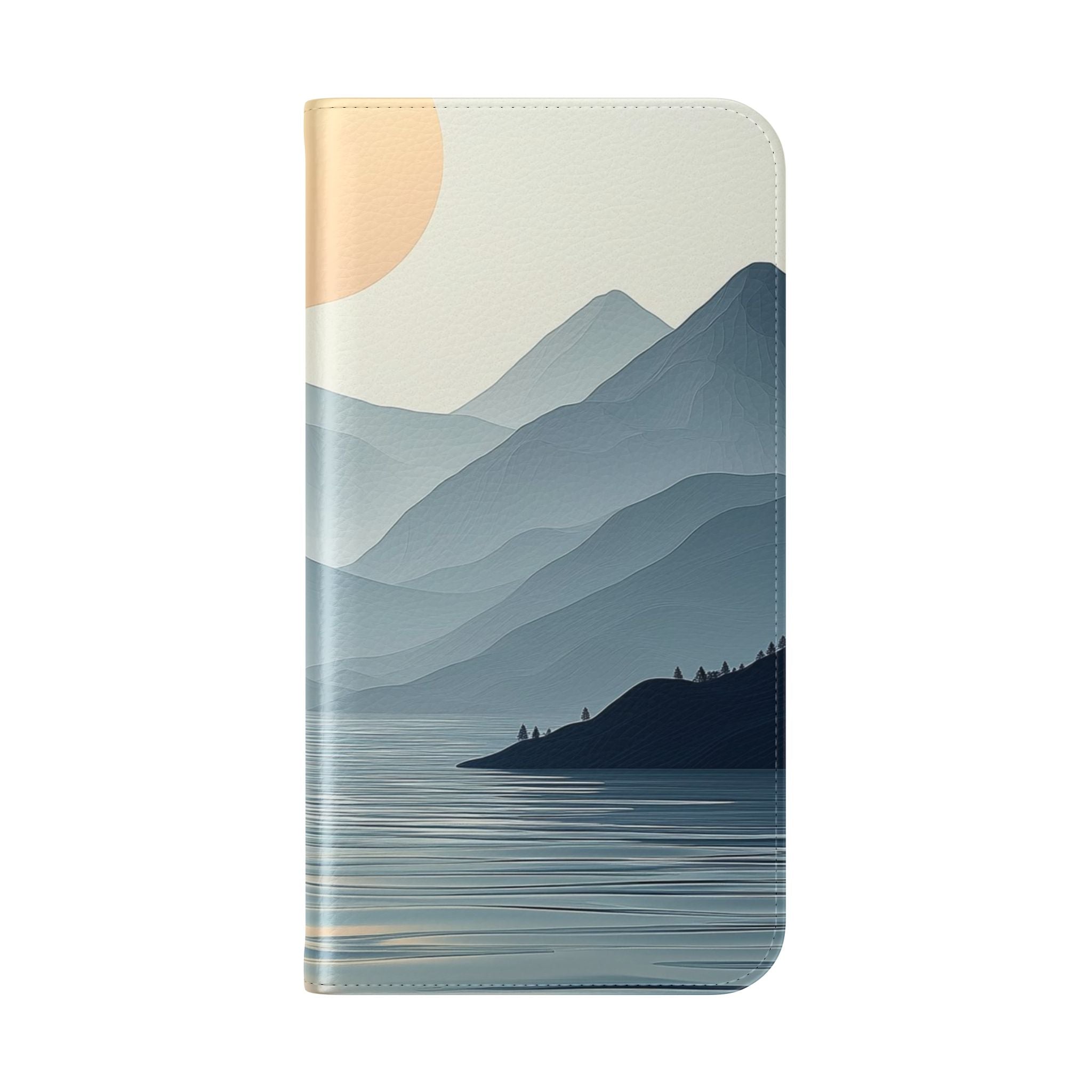 Pale Sun Horizon - iPhone 16 Max Case - Wallet