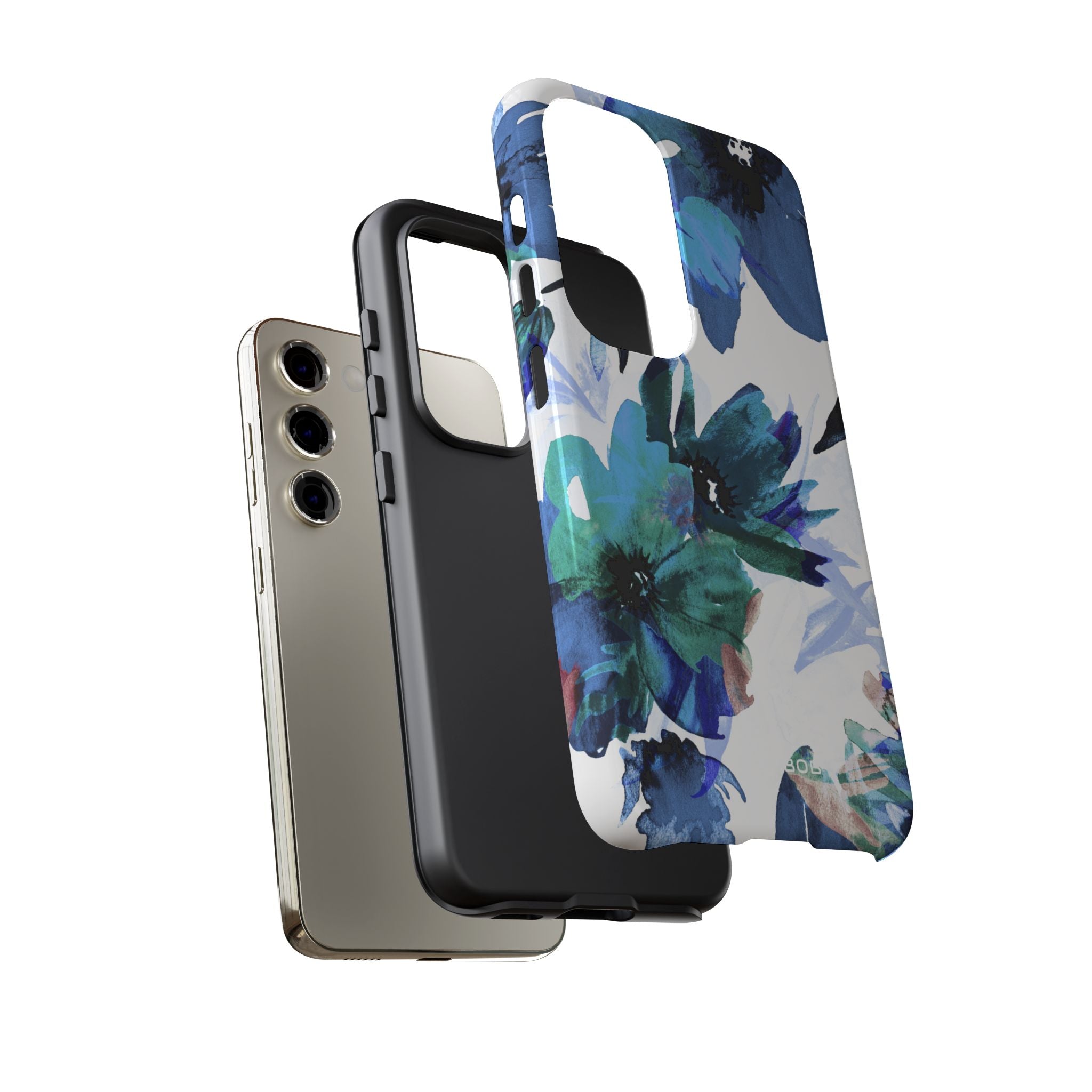 Blue Blossom Radiance Samsung S23 Case - Tough