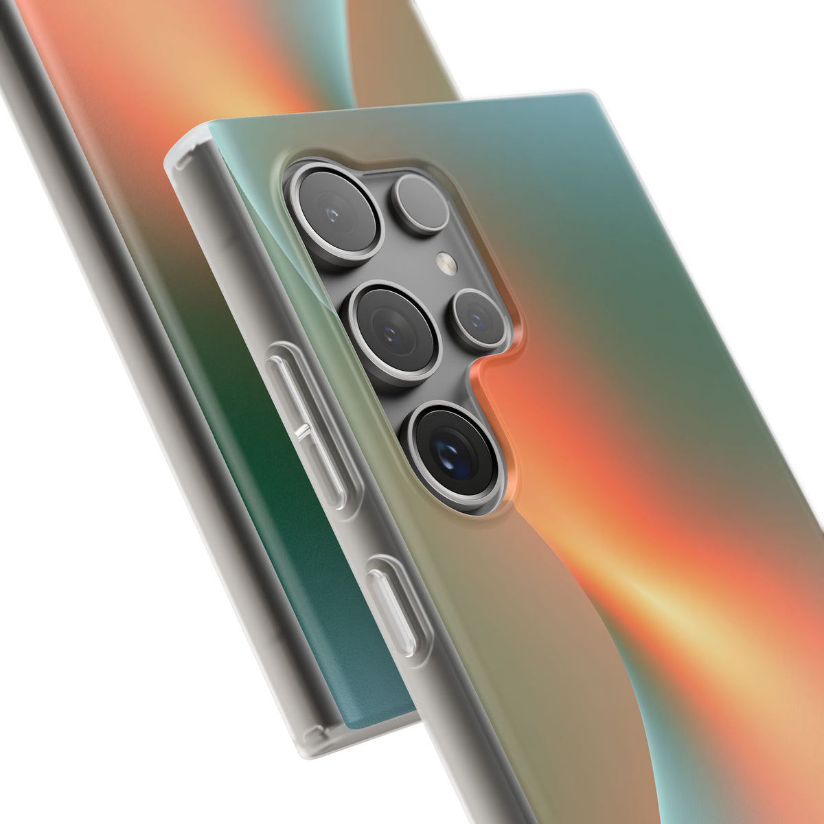 Radiant Contour · Lite Phone Case for Samsung · Orange
