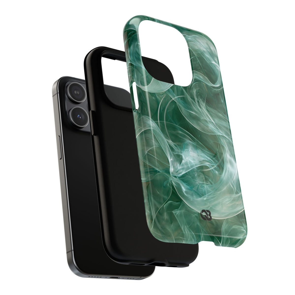 Translucent Aqua Flow · Tough 2.0 Magnetic Phone Case for iPhone · Teal