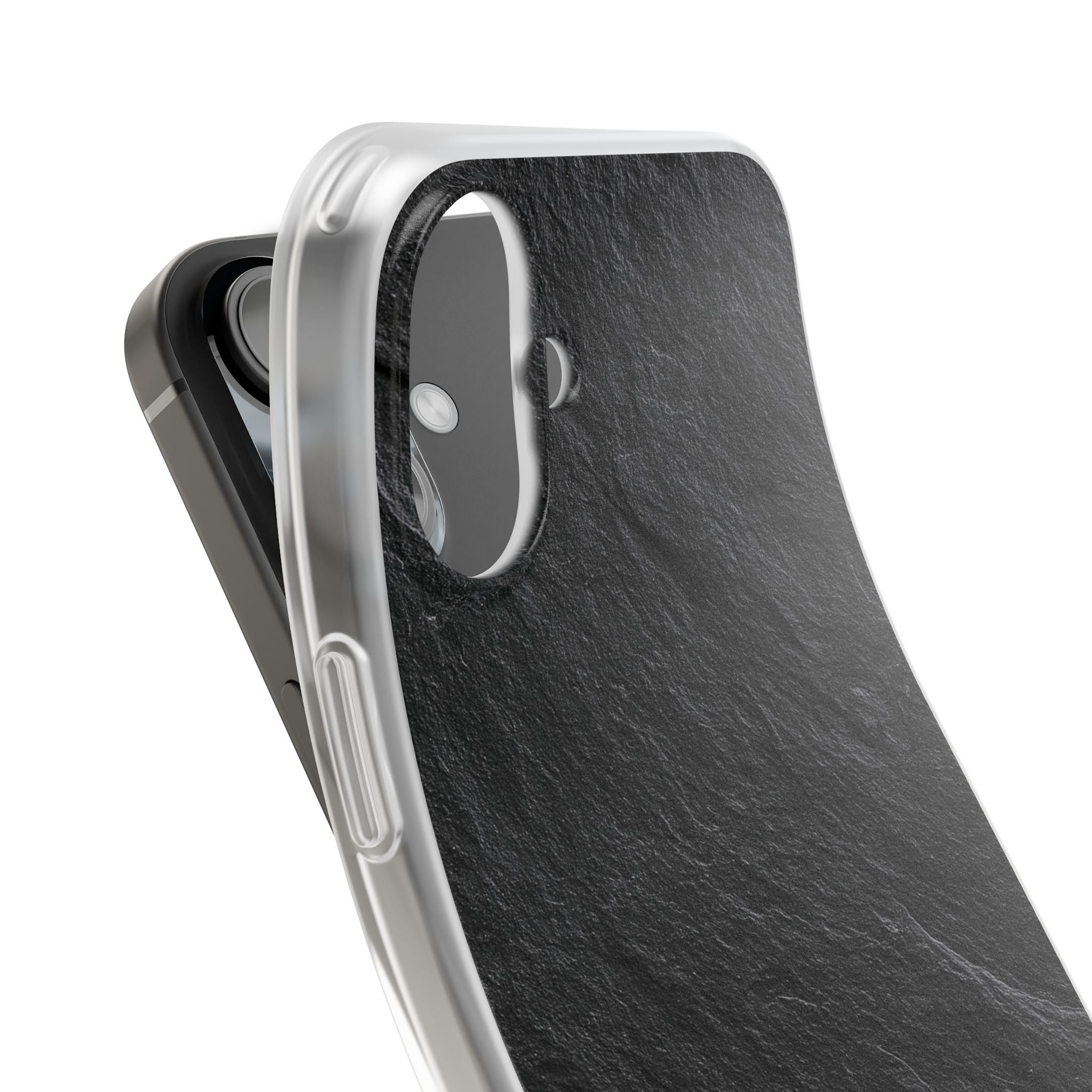 Black Lite Phone Case for iPhone - Raw Obsidian Slate