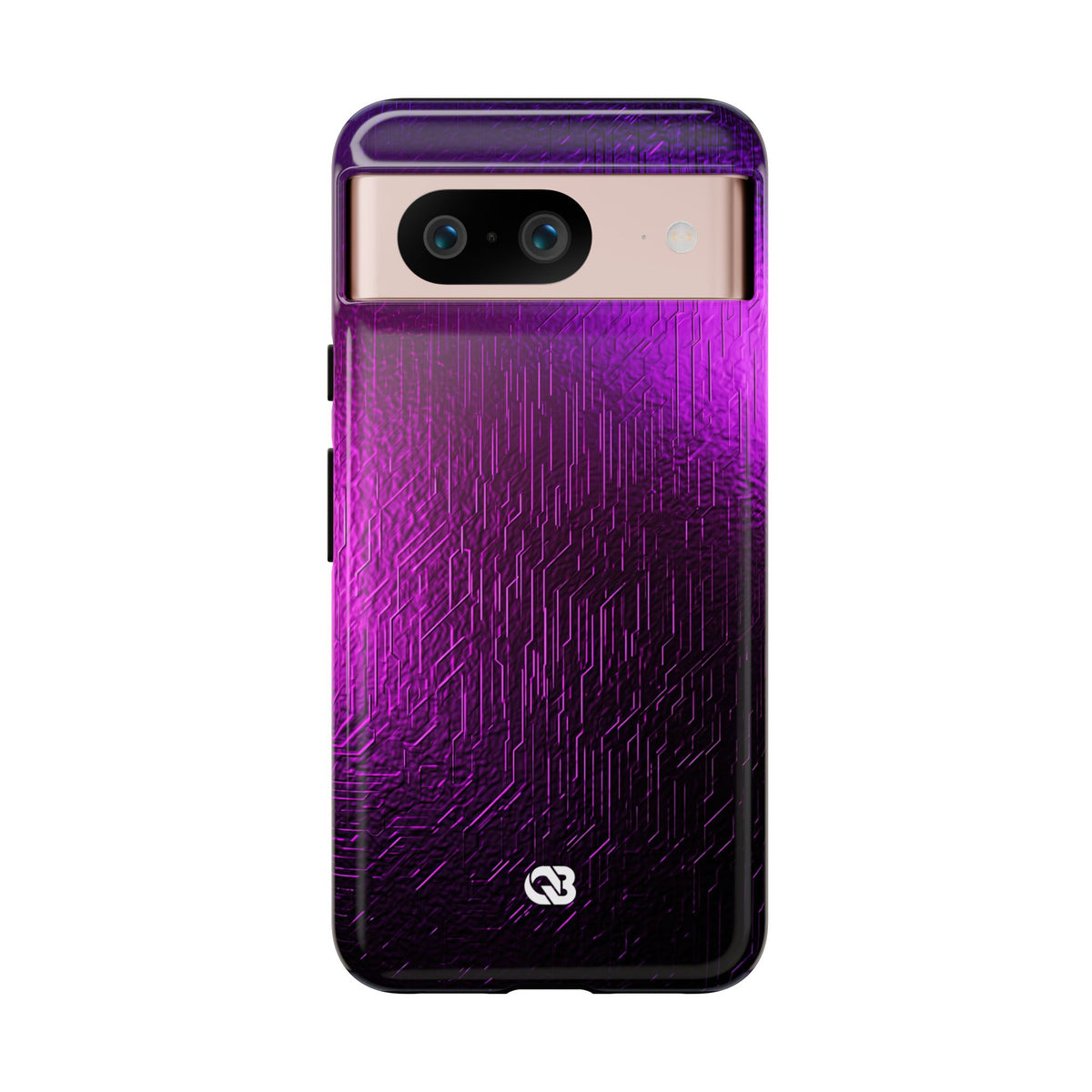 Violet Cyber Circuit · Tough Phone Case for Pixel · Purple