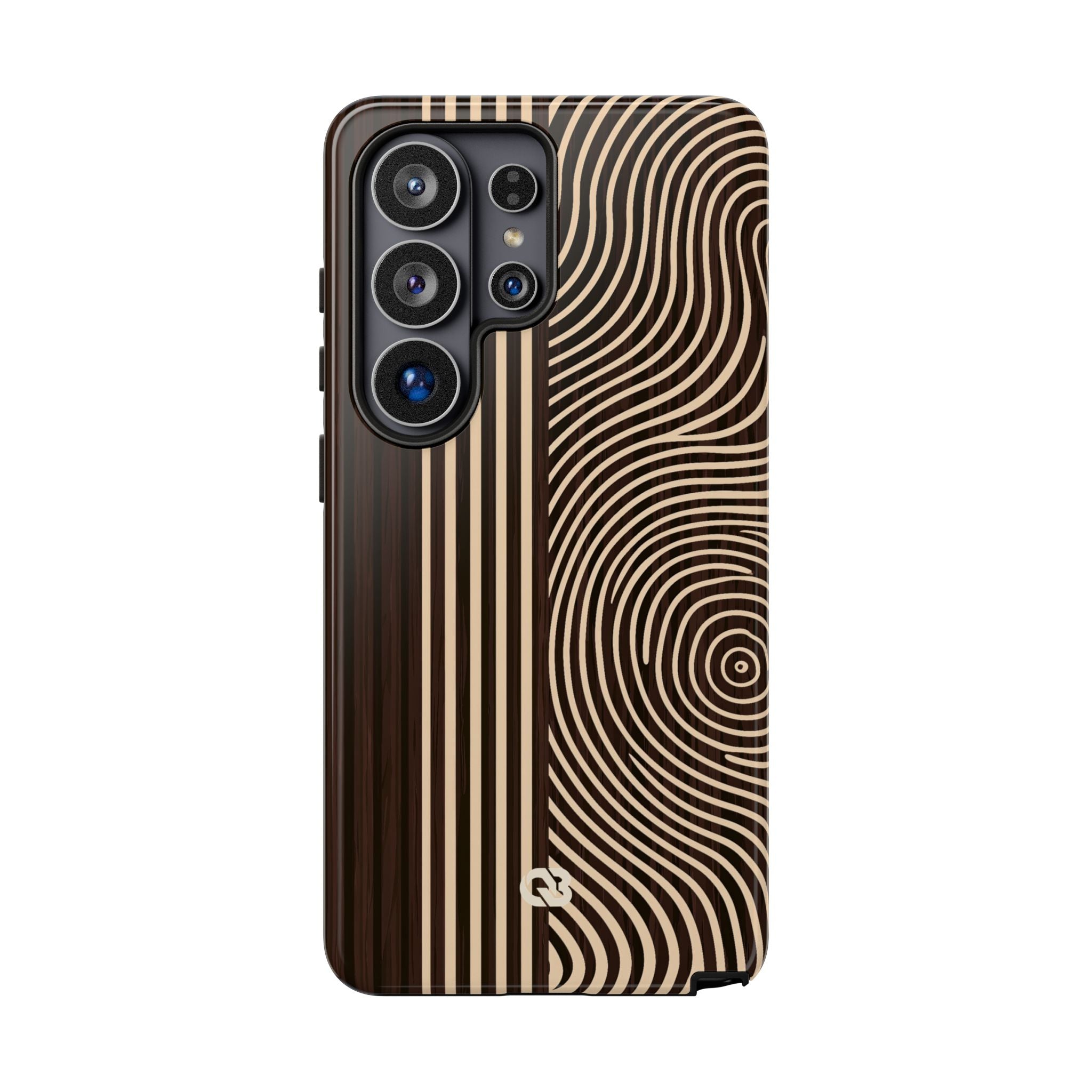 Brown Tough Phone Case for Samsung - Espresso Sand Ridge
