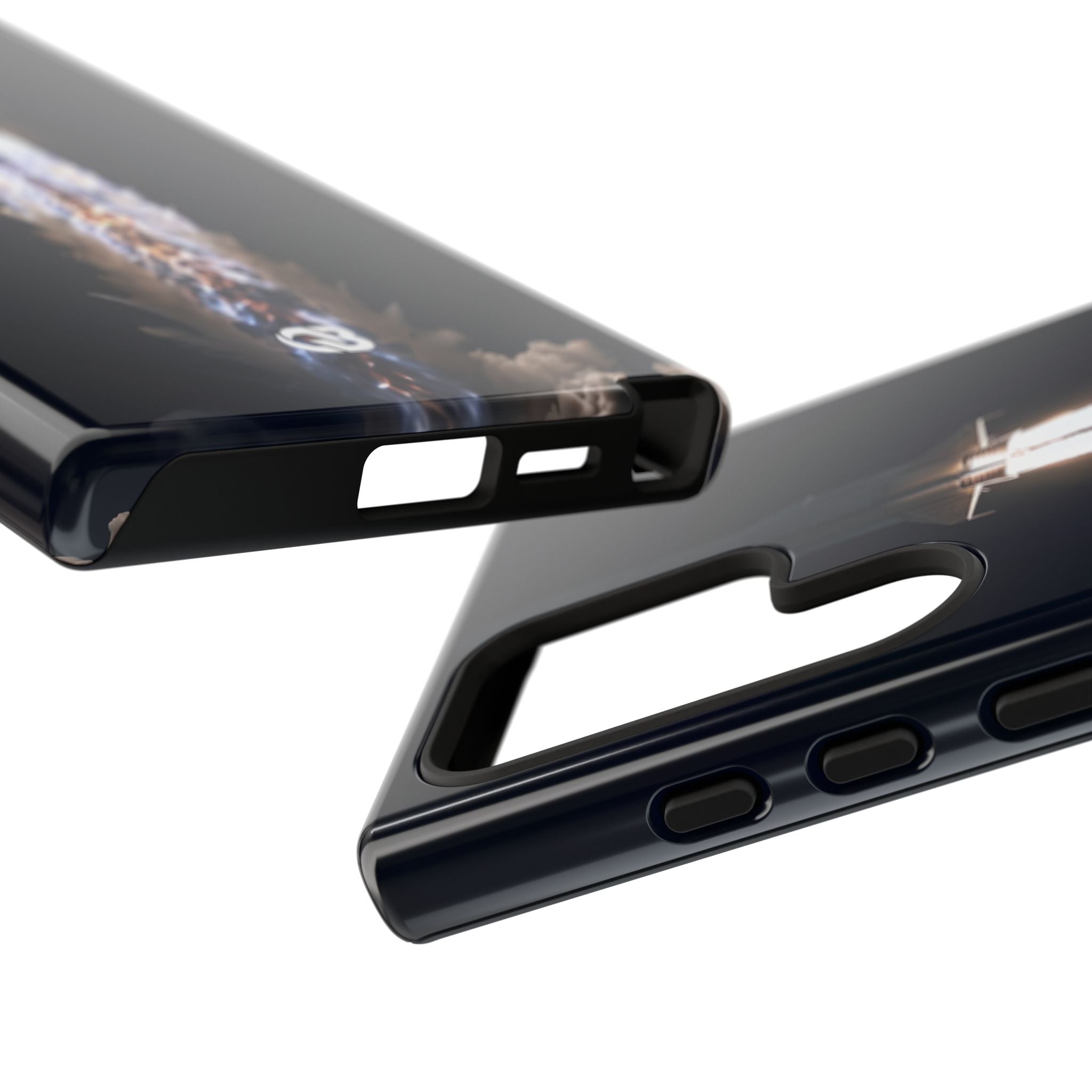 Obsidian Rocket Ascent · Tough Hoesje voor Samsung
