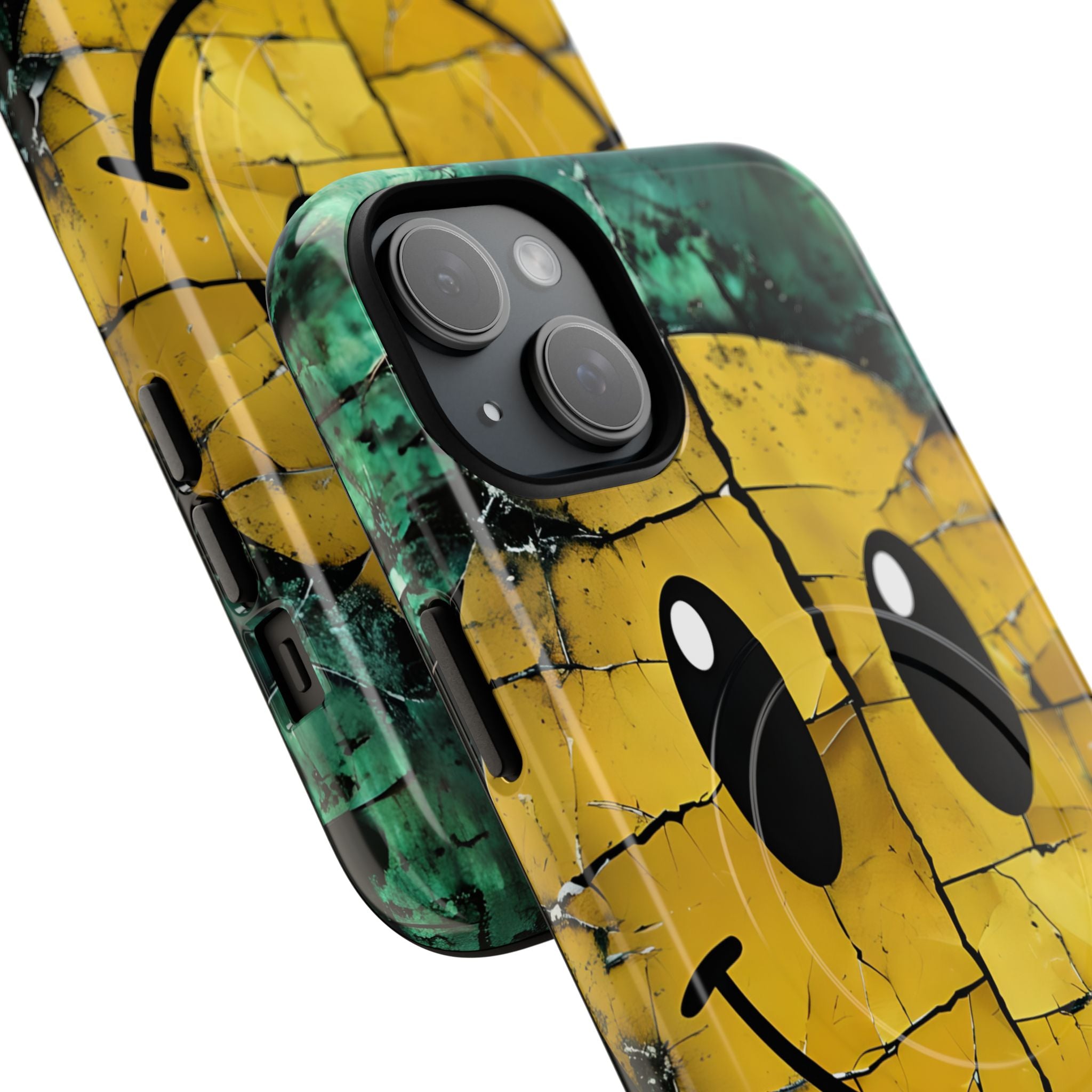 Fractured Yellow Grin · Tough+ Magsafe