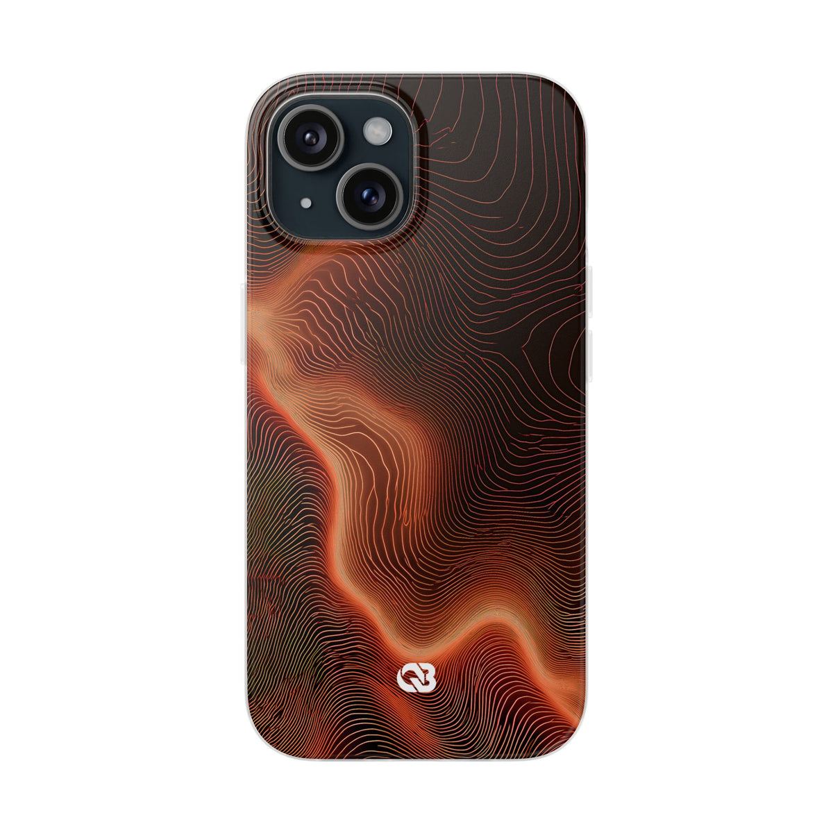 Caldera Ridge · Lite Phone Case for iPhone · Orange