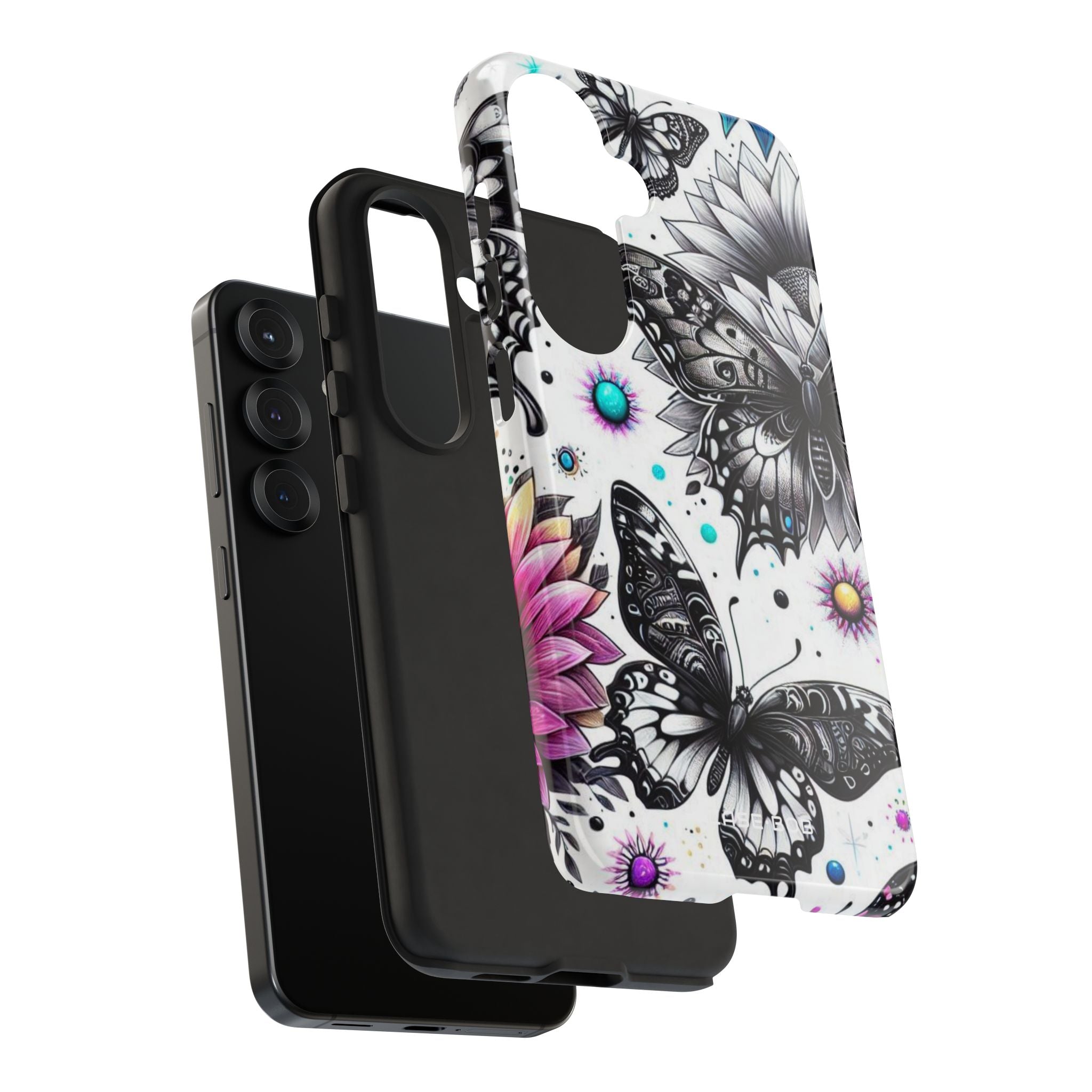 Butterfly Bloom Samsung S25 Case - Tough