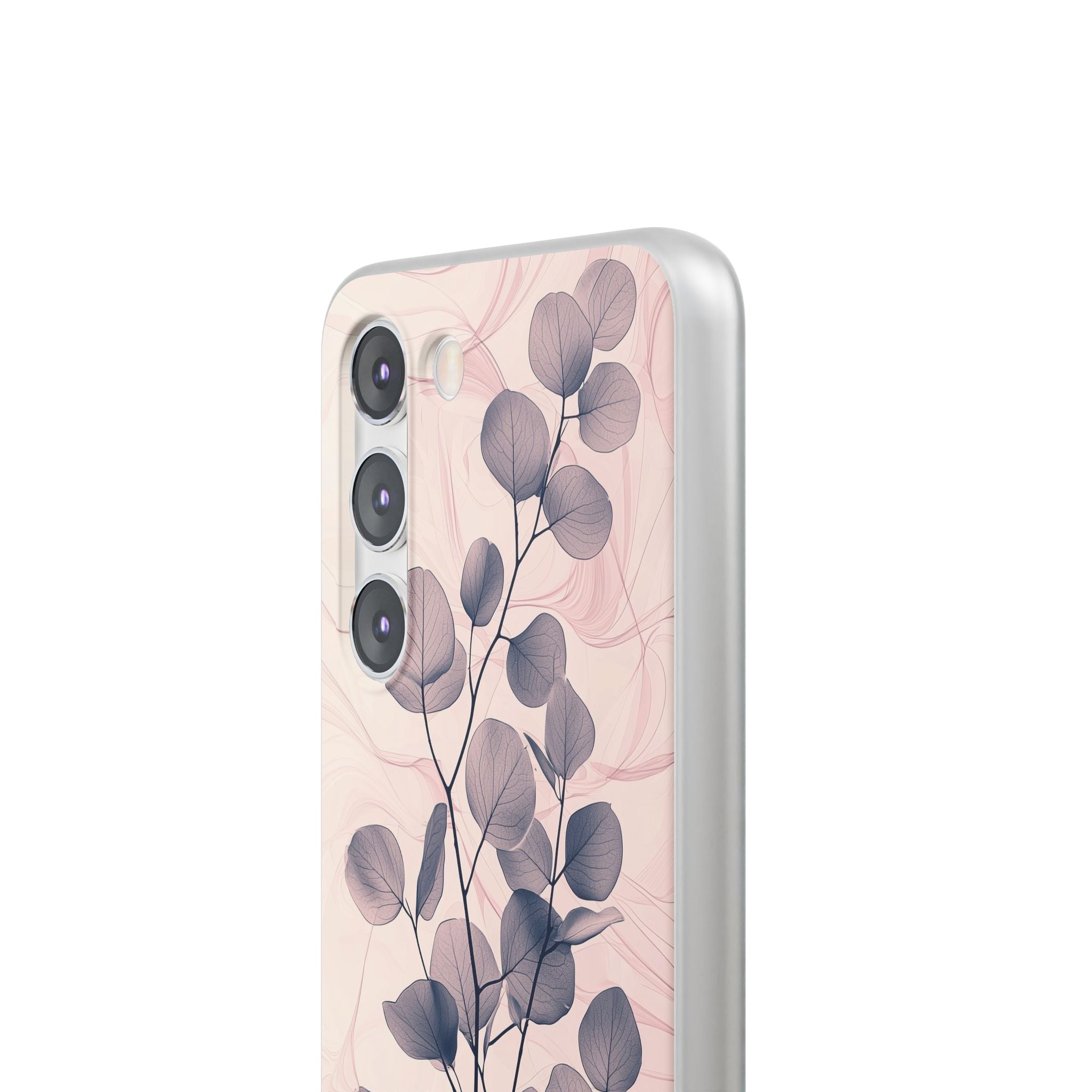 Ethereal Indigo Eucalyptus · Soft Phone Case for Samsung