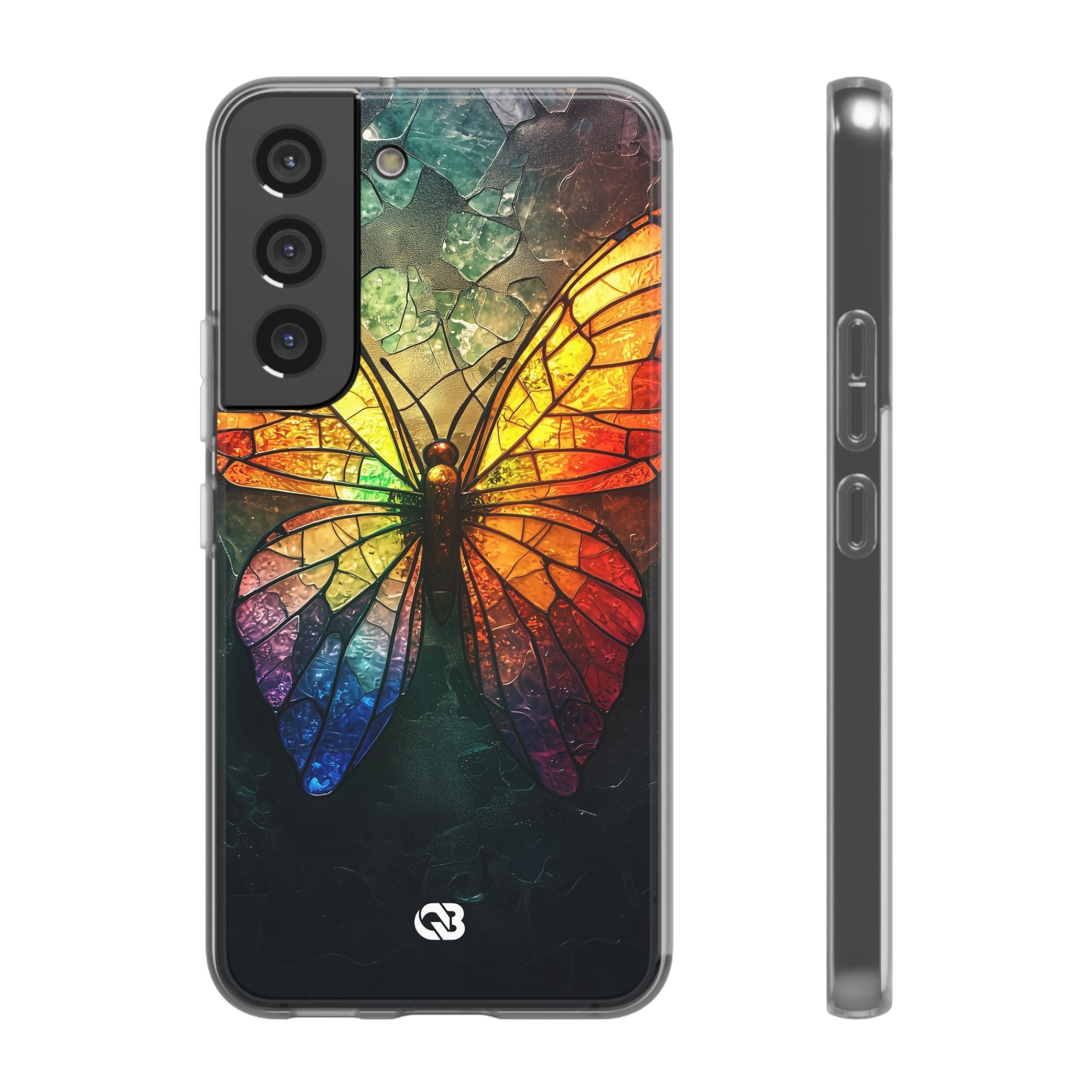 Rozbity Pryzmat Motyl · Soft etui na telefon Samsung