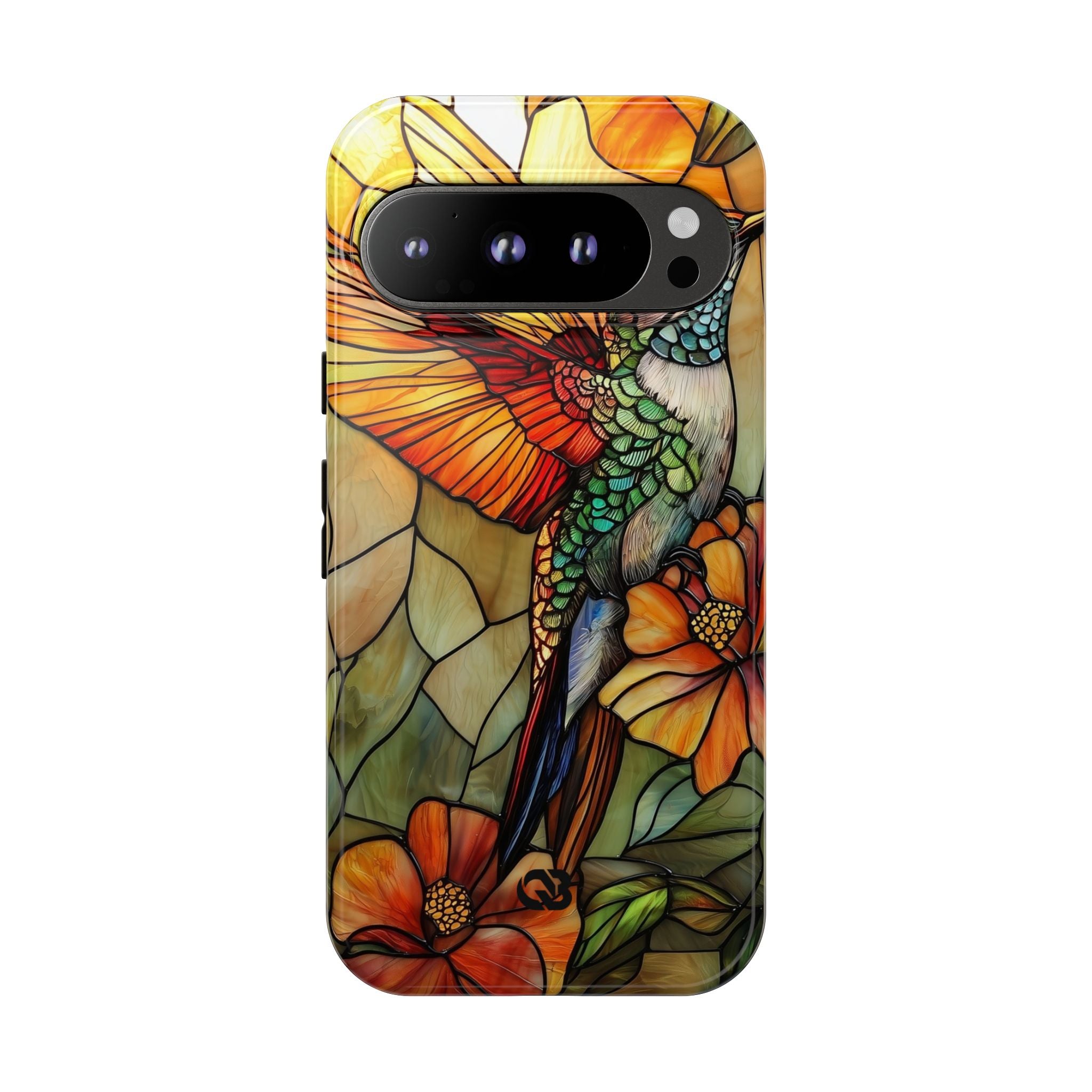 Amber Glass Hummingbird · Tough Phone Case for Google Pixel