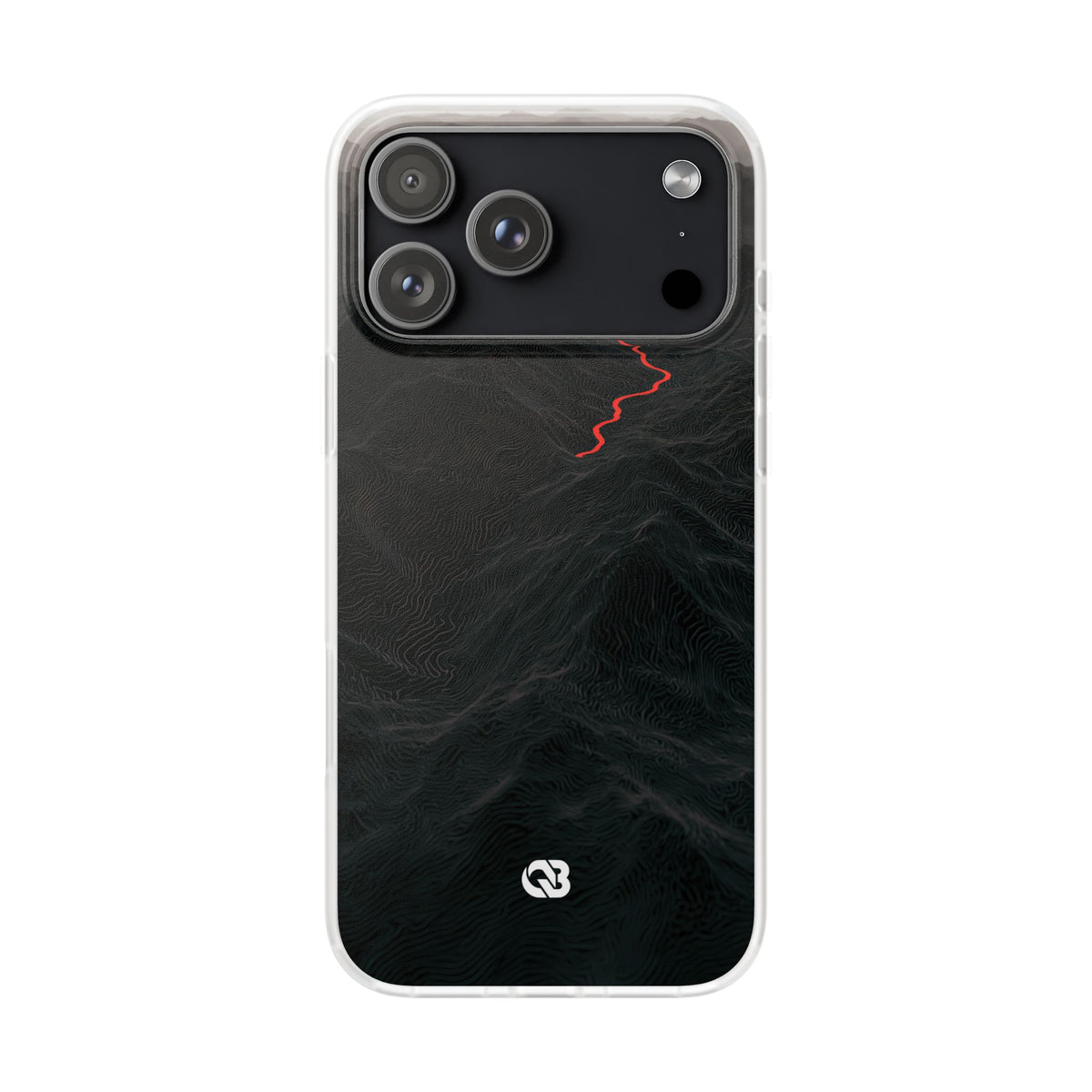Crimson Ridge Pass · Lite Phone Case for iPhone · Black