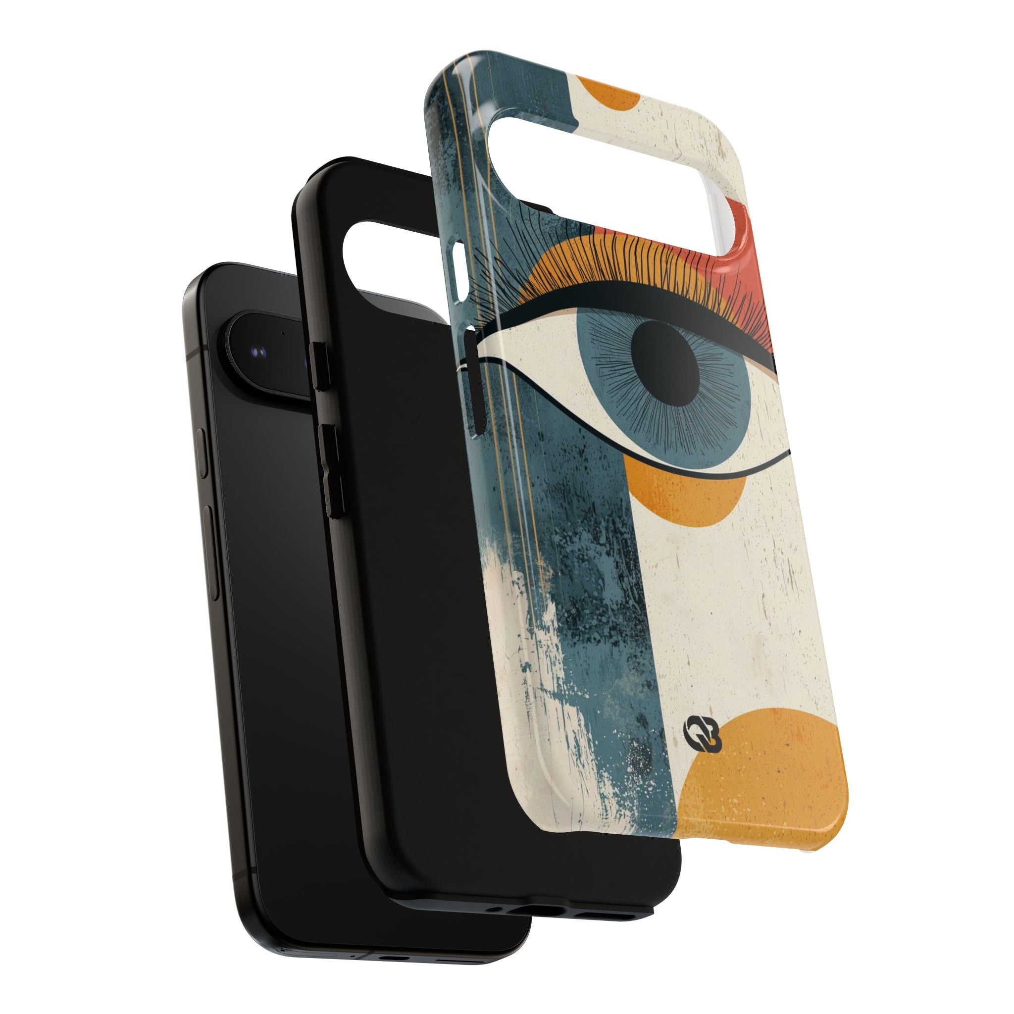 Distressed Azure Ocular · Tough Phone Case for Google Pixel