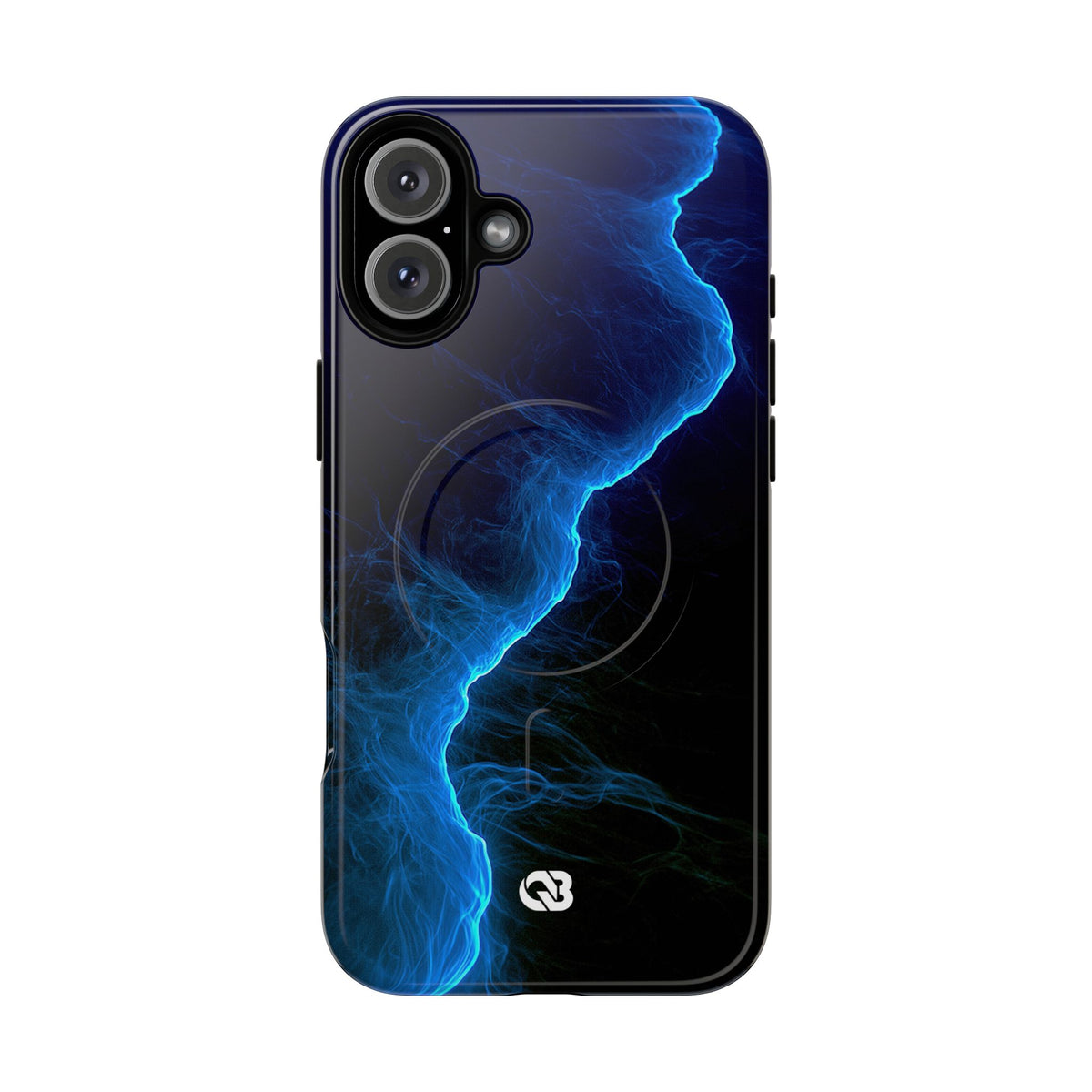Electric Azure Drift · Tough 2.0 Magnetic Phone Case for iPhone · Blue