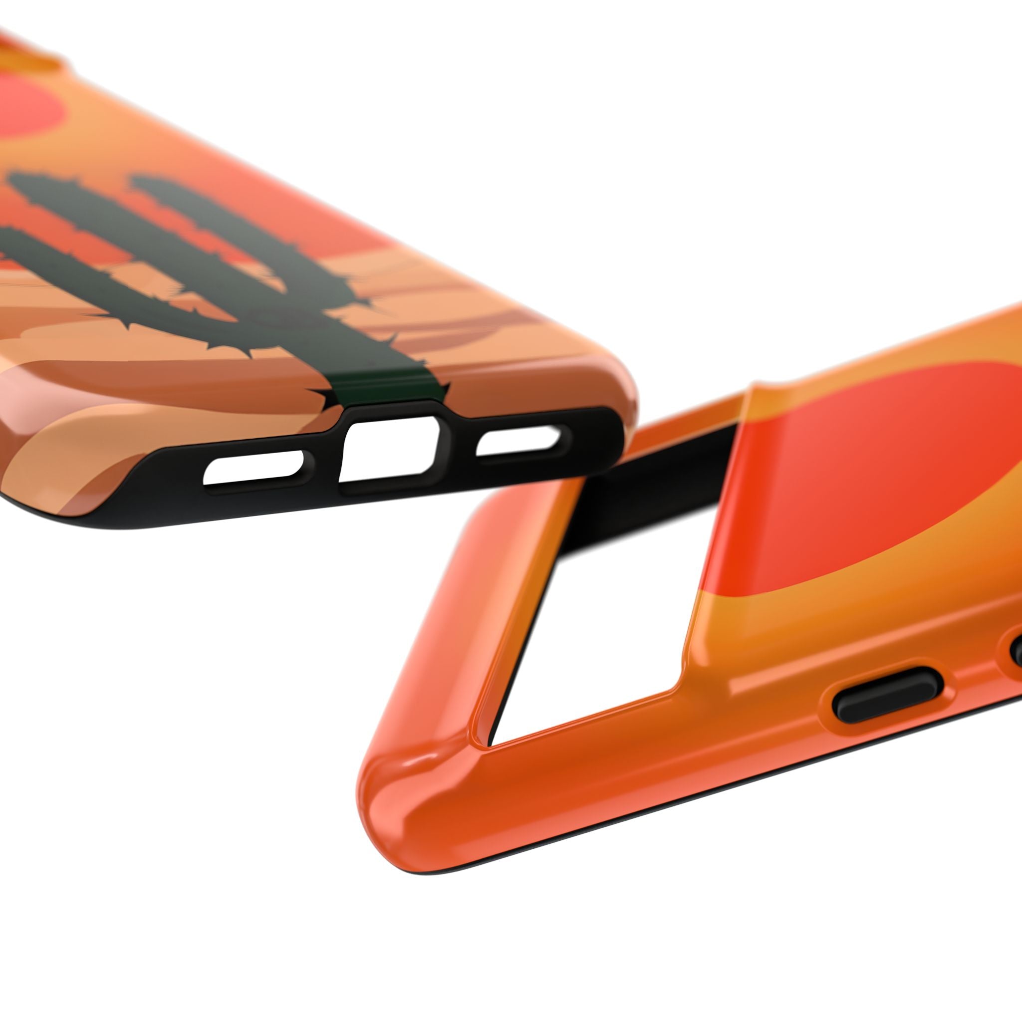 Scorched Saguaro Sunset · Coque de téléphone Tough pour Google Pixel