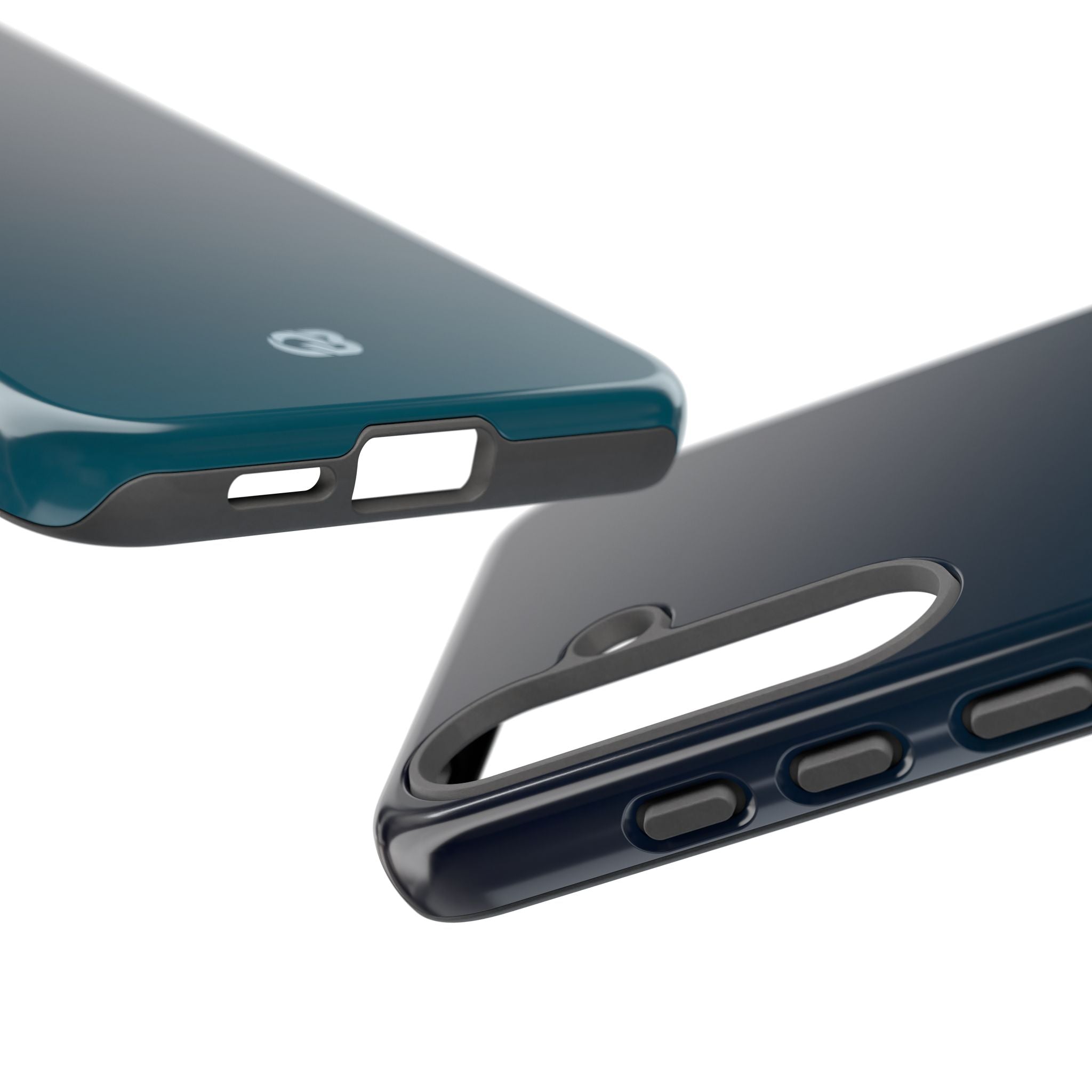 Teal Tough Phone Case for Samsung - Abyss Teal Haze